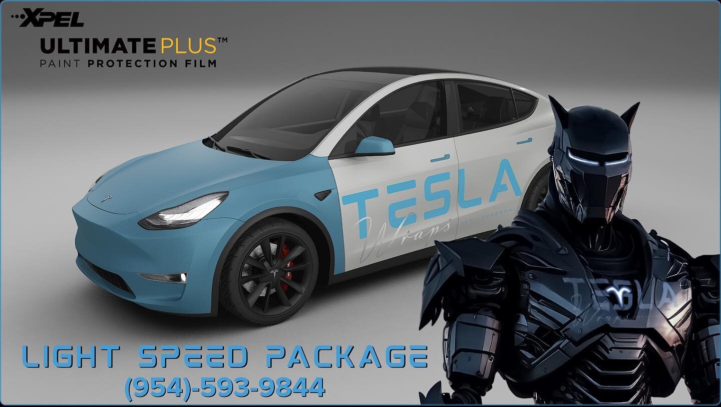 The Light Speed Package is the most practical option for protecting your Tesla with XPEL paint protection film. This package is ideal for those who want to protect the areas of their Tesla that are most vulnerable to road hazards, including:

* Front