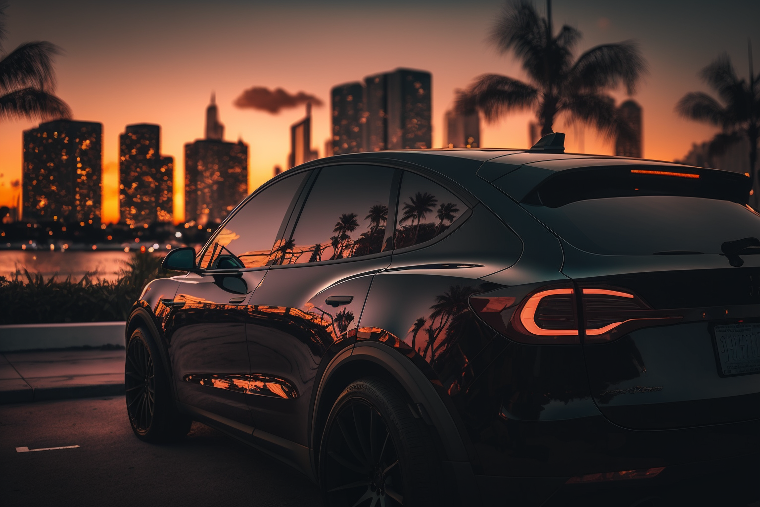 Tesla Window Tint Fort Lauderdale