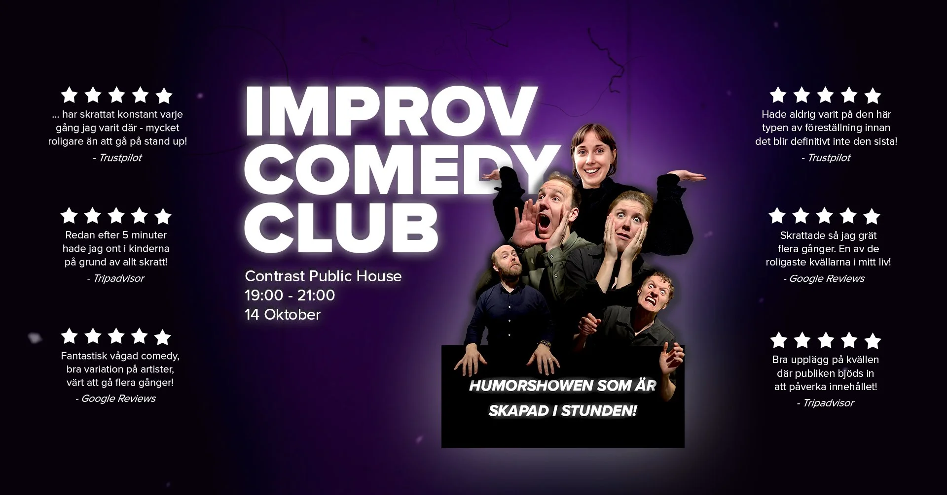 Improv Comedy Club 14 oktober