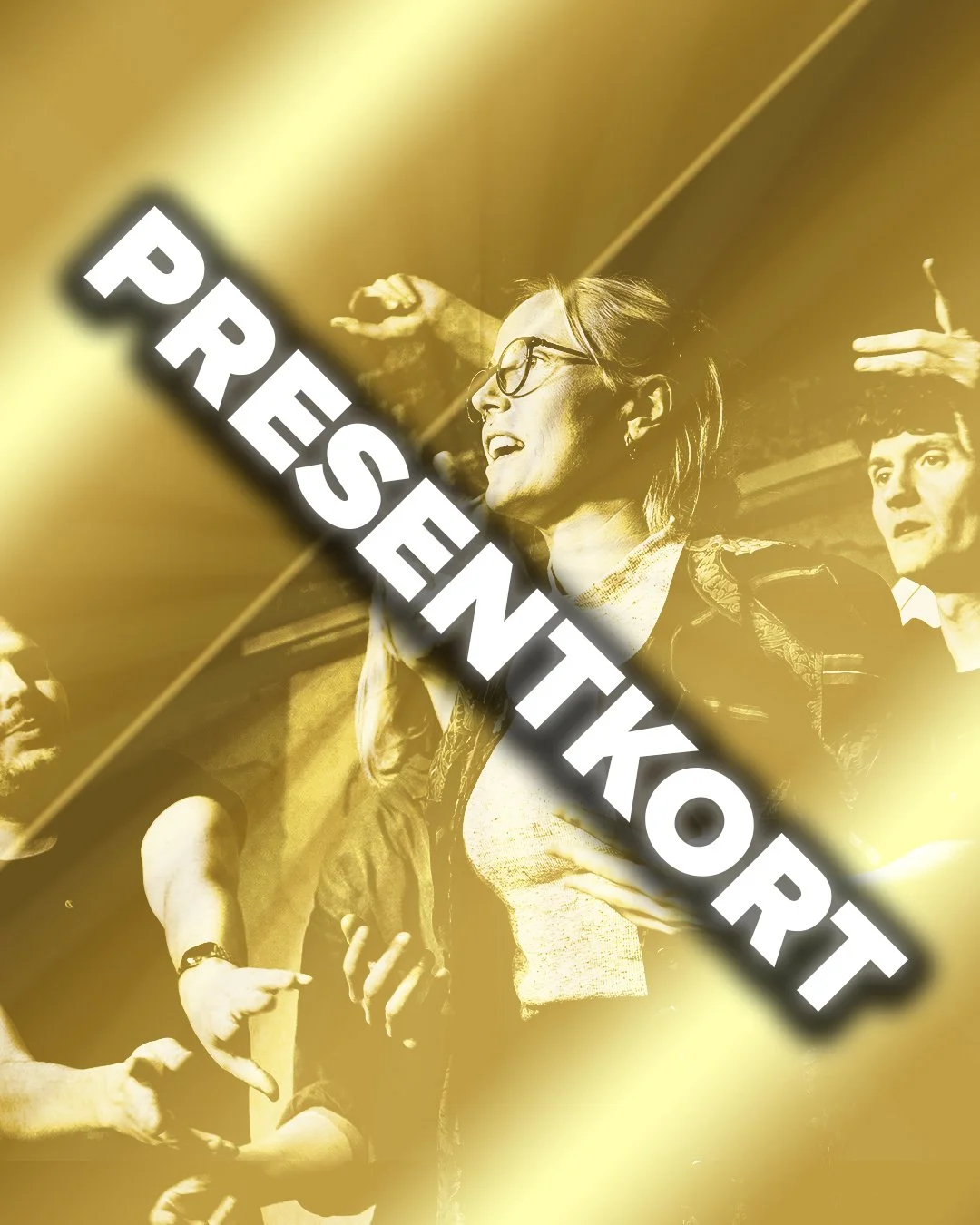 Improvisationsteater Presentkort