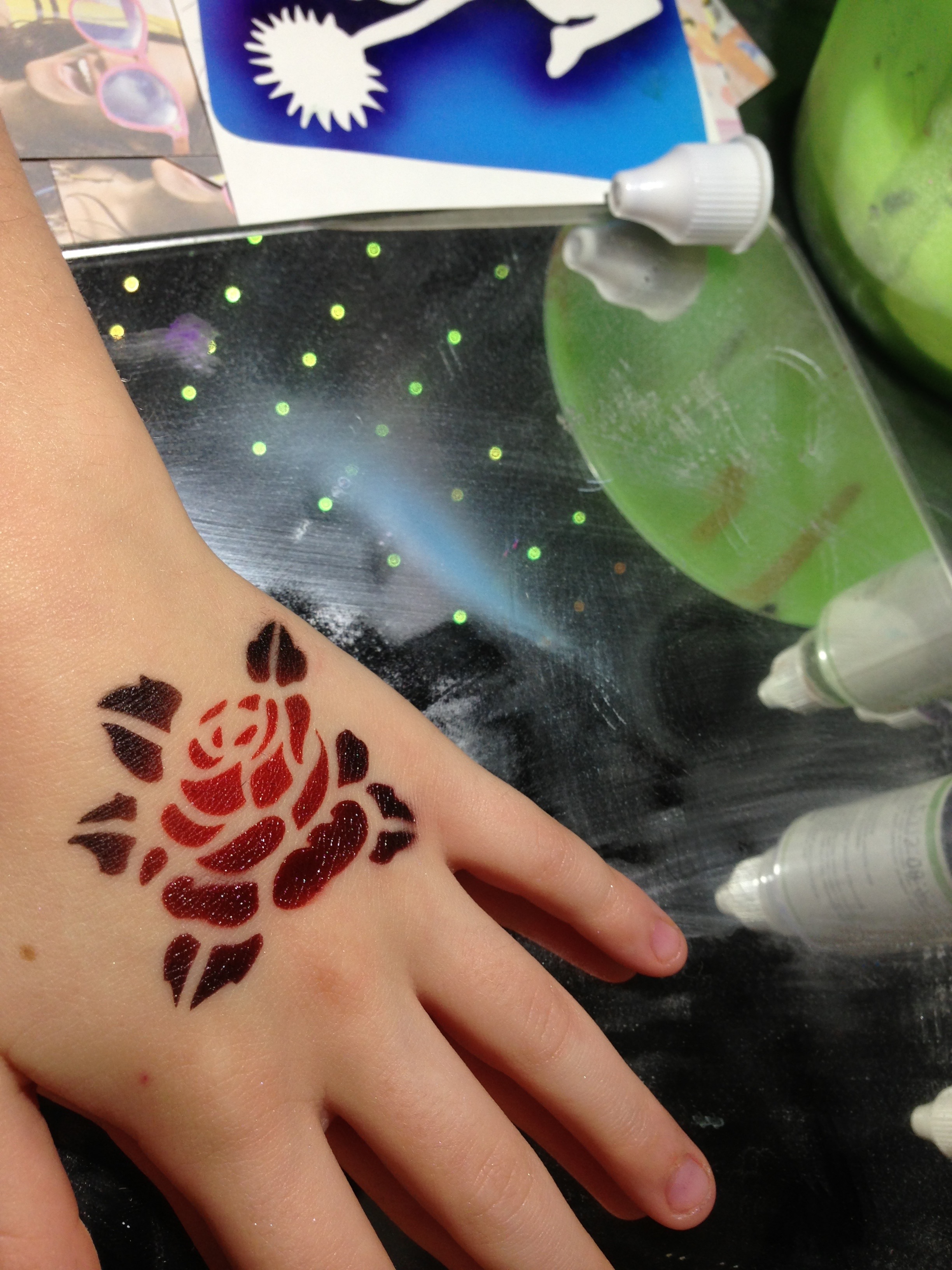 Gallery - Airbrush Tattoo rose hand.jpg