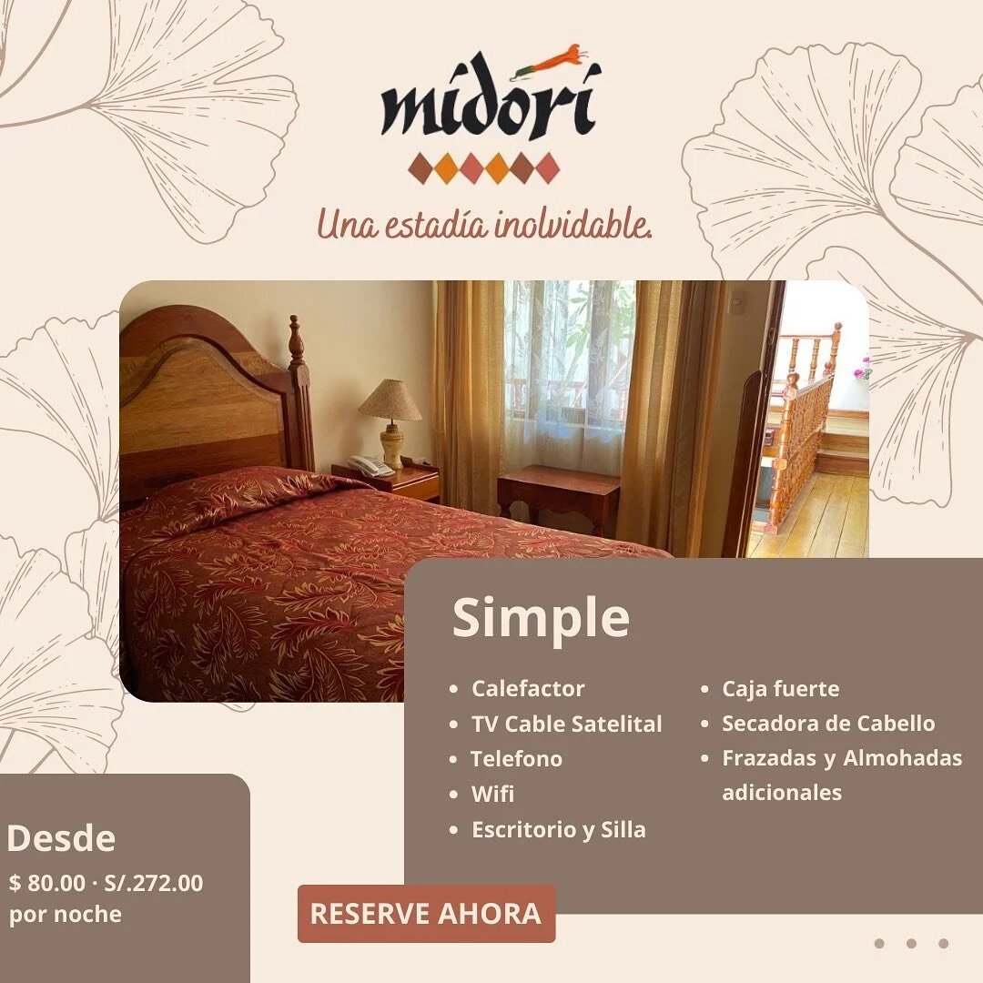 Our Rooms &bull; Nuestras habitaciones.
