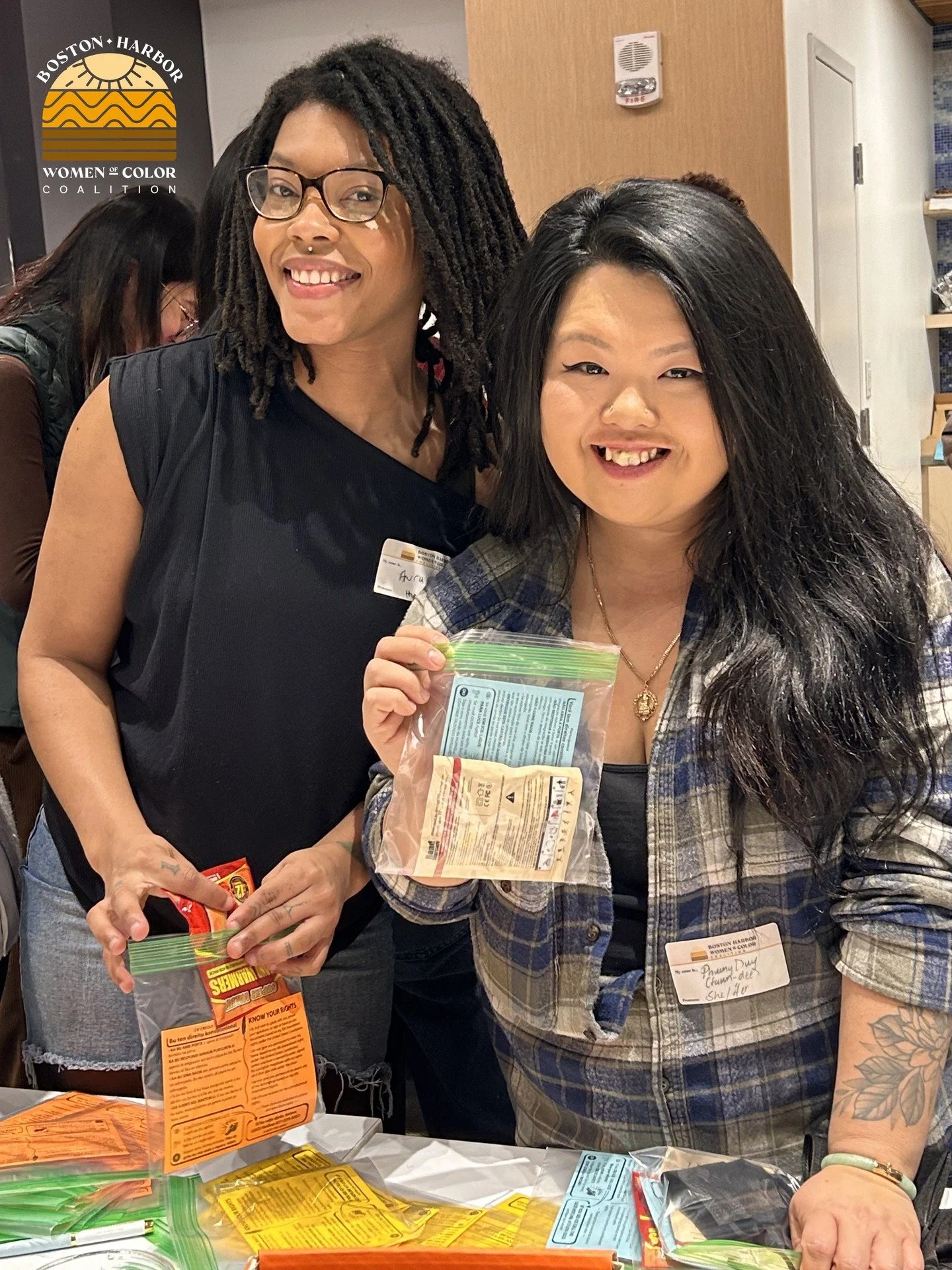 They say environmental work is about land and water. We know it&rsquo;s about people, too.
At our February Monthly Meetup, women of color from across Boston gathered with one goal: take care of our neighbors.
What started as a community potluck turne