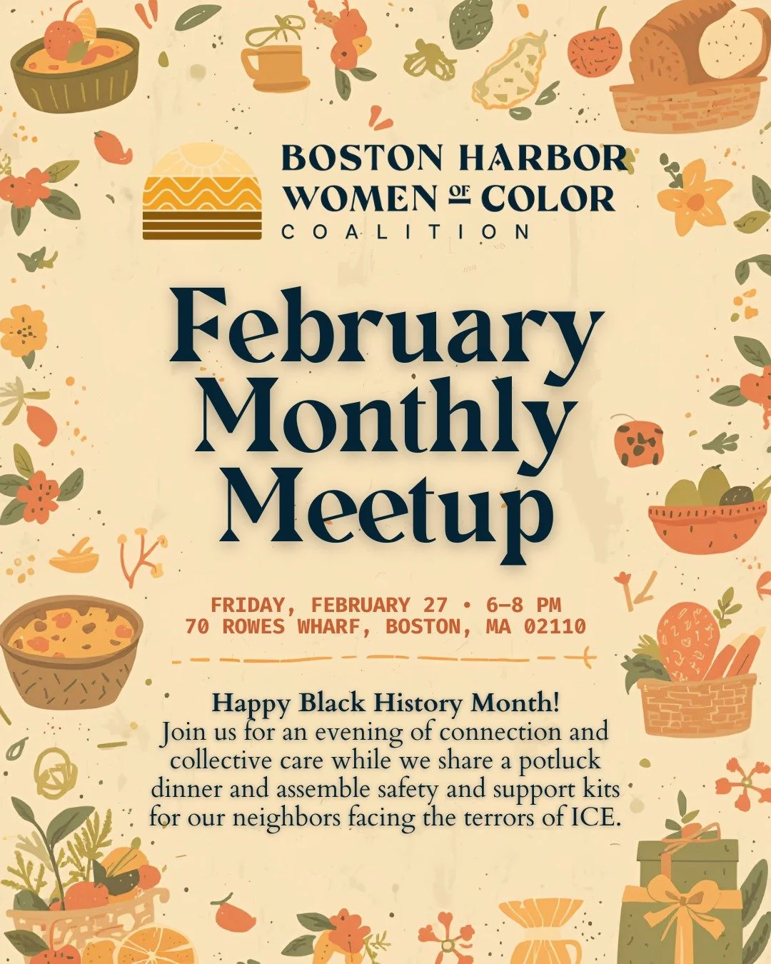 In this milestone year marking 100 years of Black History Month, we&rsquo;re honoring the legacy of collective leadership through action.

Join us for a winter gathering rooted in mutual aid, reflection, and care.

Together, we&rsquo;ll:
🌿 Share a p