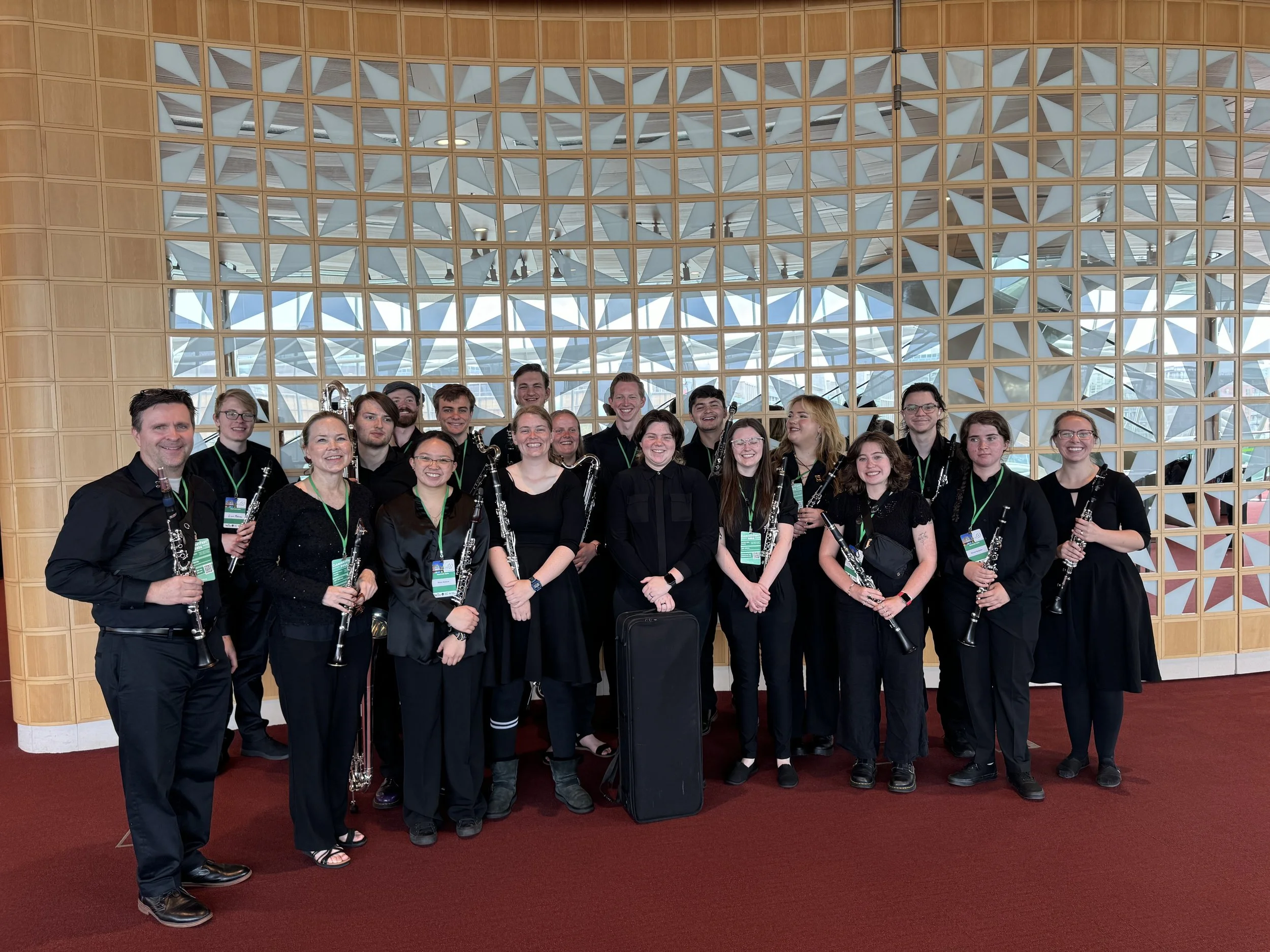 2024 ICA ClarinetFest Dublin, Ireland U of U Clarinet Choir