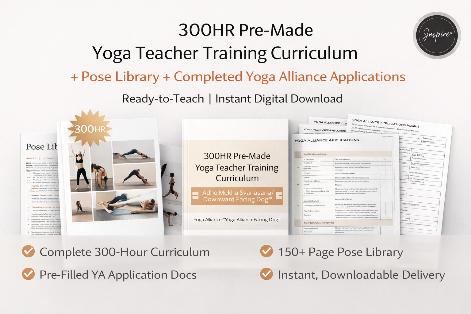 Buy a 300-Hour Yoga Teacher Training Manual & Curriculum | Instant Digital Download