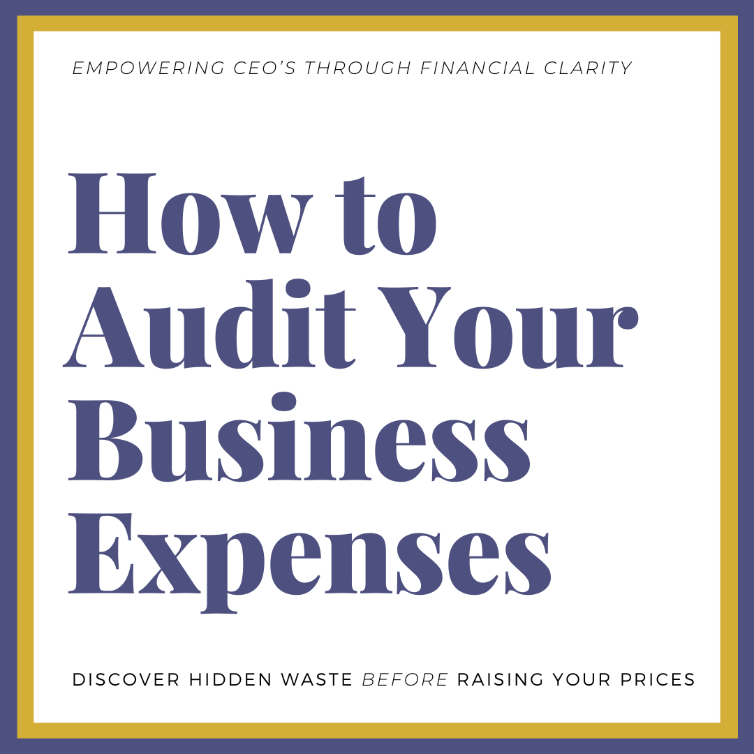       
  
     How to Audit Your Business Expenses for Hidden Waste (Before Raising Your Prices)   If profitability feels tighter than it should, your first instinct may be to increase sales or raise prices. While those strategies can certainly help,