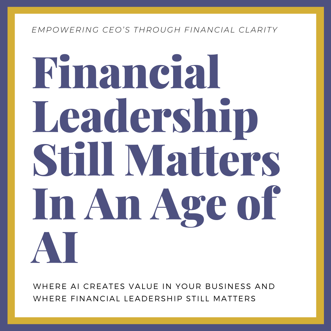       
  
     Where AI Creates Value in Your Business—and Where Financial Leadership Still Matters   Artificial intelligence is transforming the way companies operate, and understanding where AI creates value in your business is becoming an essentia