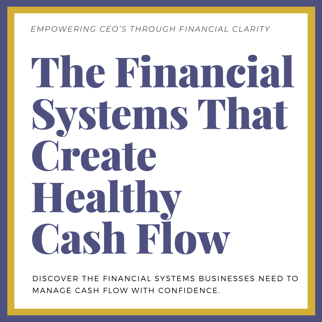       
  
     The Financial Systems That Create Healthy Cash Flow   Cash flow doesn't become predictable simply because a business gets bigger. In fact, growth often exposes weaknesses that were easy to manage when the company was smaller. The owner