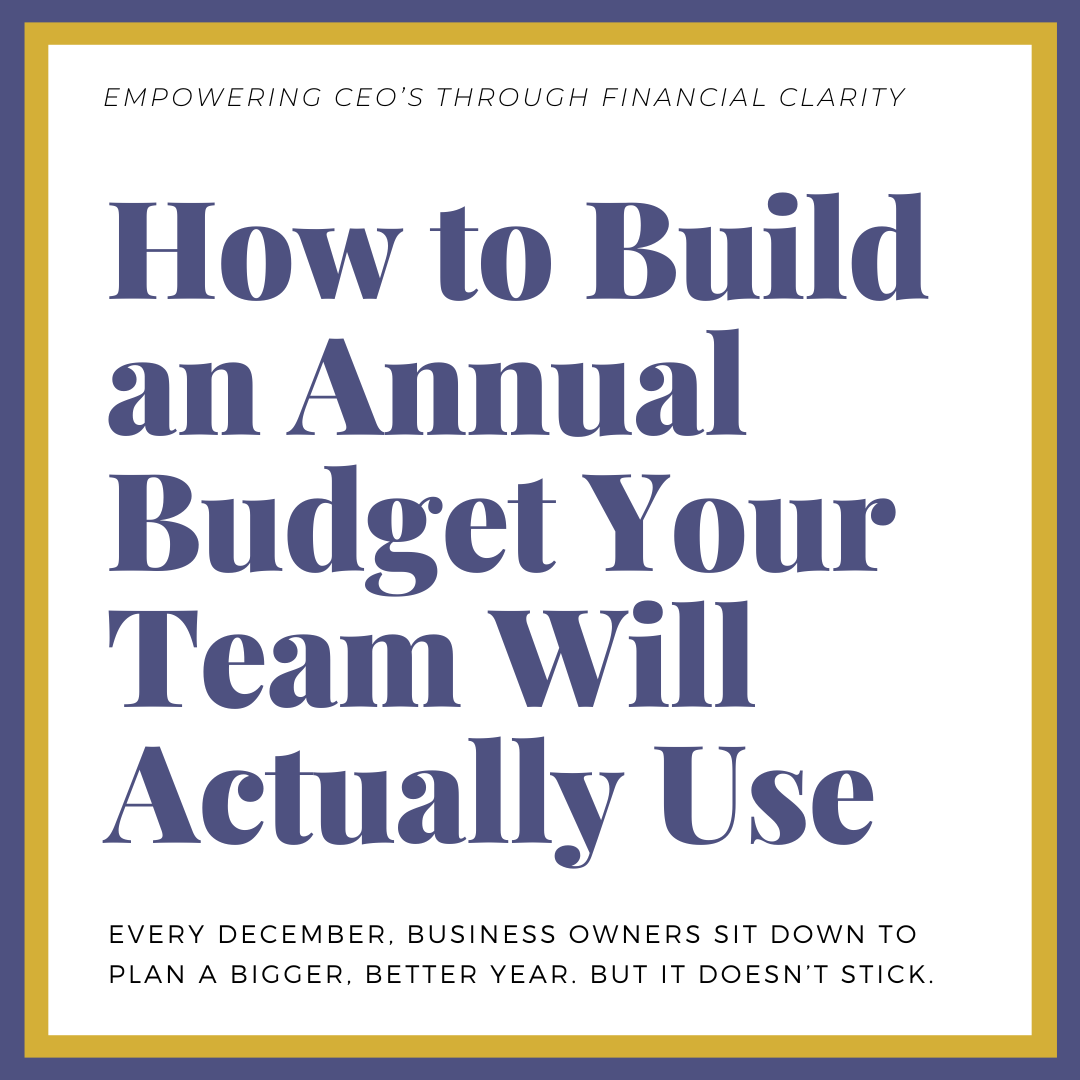       
  
     How to Build an Annual Budget Your Leadership Team Will Still Be Using in June   Every December, business owners sit down to plan a bigger, better year. They review the past 12 months, increase the revenue goal, estimate expenses, and 