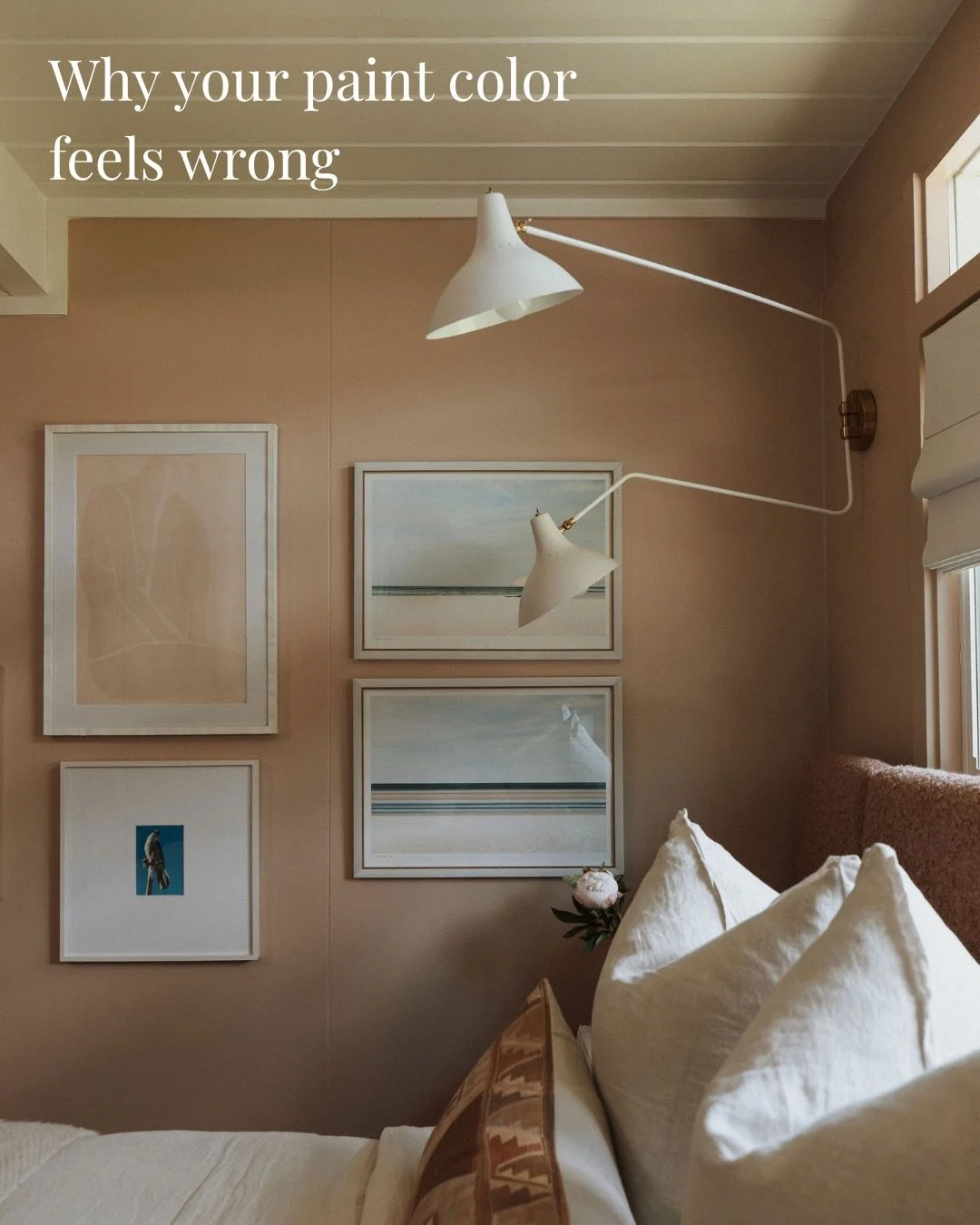 &bull; Choosing paint seems simple. Until it isn&rsquo;t. 🎨🤔

A space can be beautiful and still feel off. If yours does, there&rsquo;s usually a reason. Most people pick a color and hope it works. We don&rsquo;t. Instead we build from materials, l