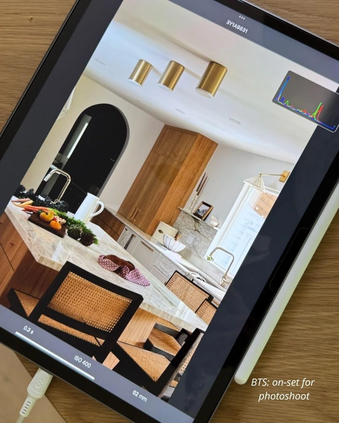 &bull; BTS: finally shooting our beloved #mountainview project! 🏔️🌲

We don&rsquo;t always have the opportunity to photograph our work. So when our clients trust us enough to open their homes to a larger audience, we  make a good playlist, style ou