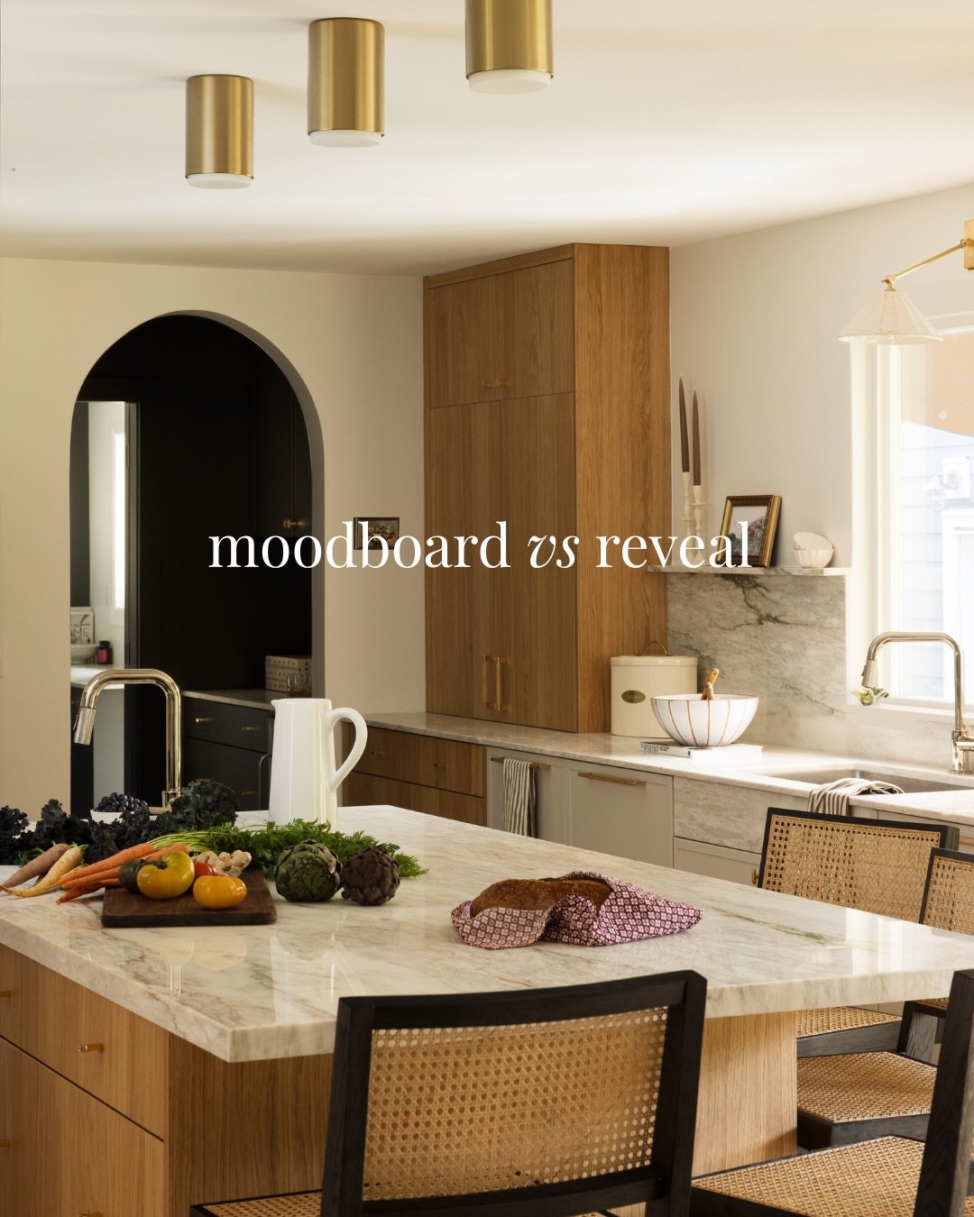 &bull;Moodboard vs. reveal 🏡

From our first pre-reno walk through (omg, that kitchen! 😳), to a peek into our design concept phase, to the final reveal. It&rsquo;s wild to look back at these before photos and see just how much this home has transfo