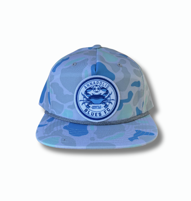 Blues Camo Hat