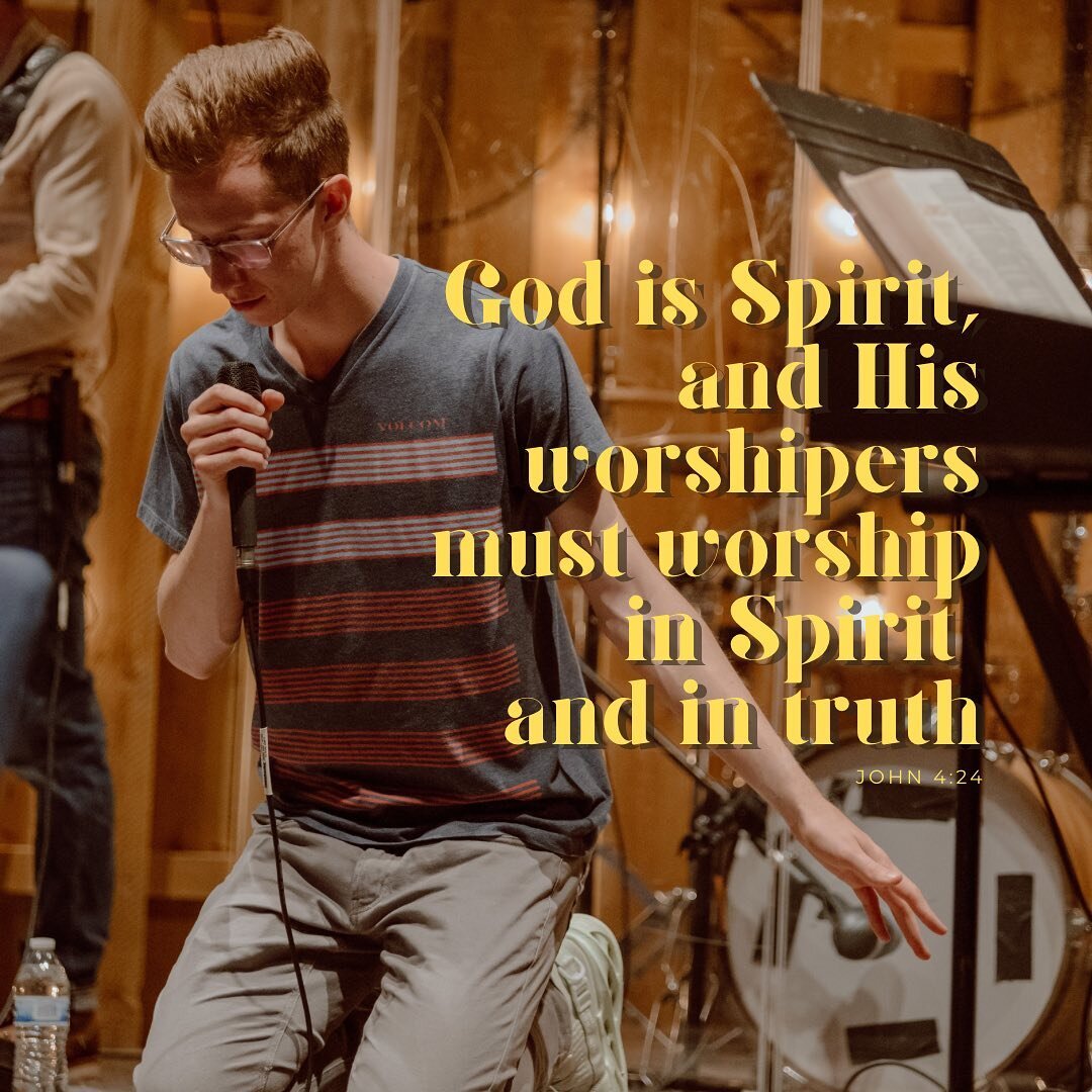 At the Gospel House we believe in the importance of worshipping in both Spirit and Truth! Hallelujah that the Lord is so good and worthy of our worship 🕊️

John 4:21-24