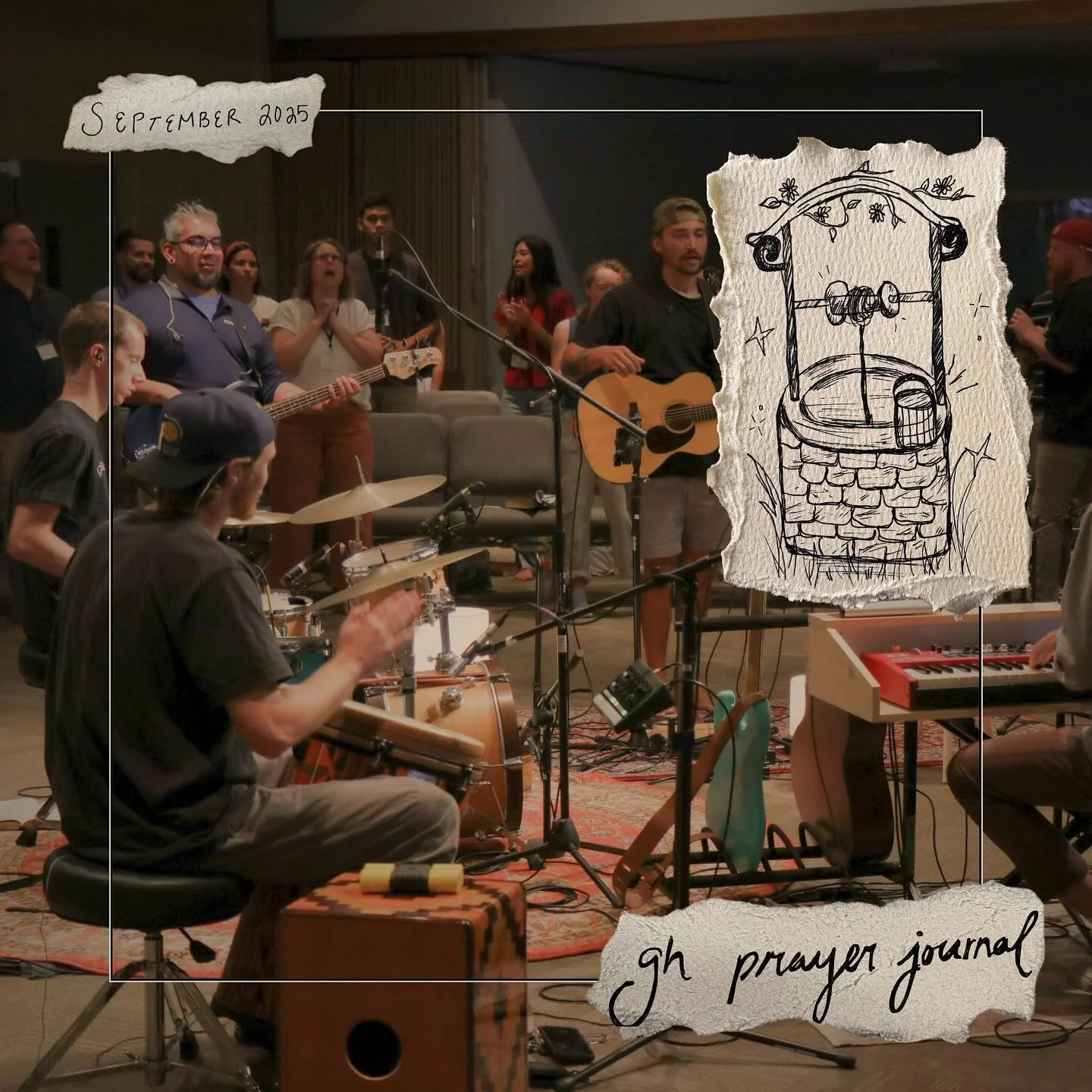 We are starting a new music project called the Gospel House Prayer Journal! We have so many special moments worshiping together as a family, and this project allows us to document them so we can reflect on what God was speaking and sharing (just like