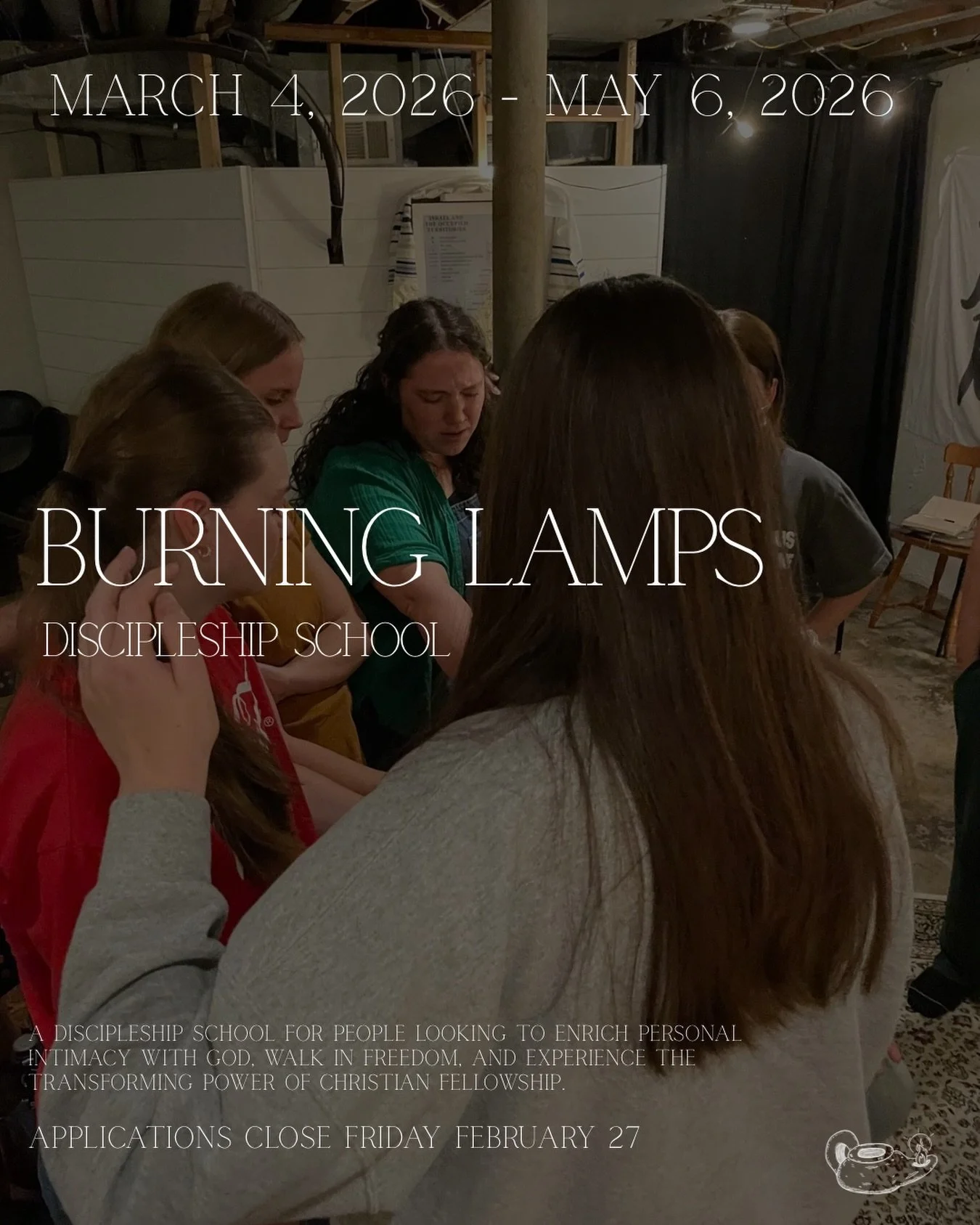 Last week to apply! We can&rsquo;t wait to share the love of God around the table❤️

Check the link in bio for applications🔗