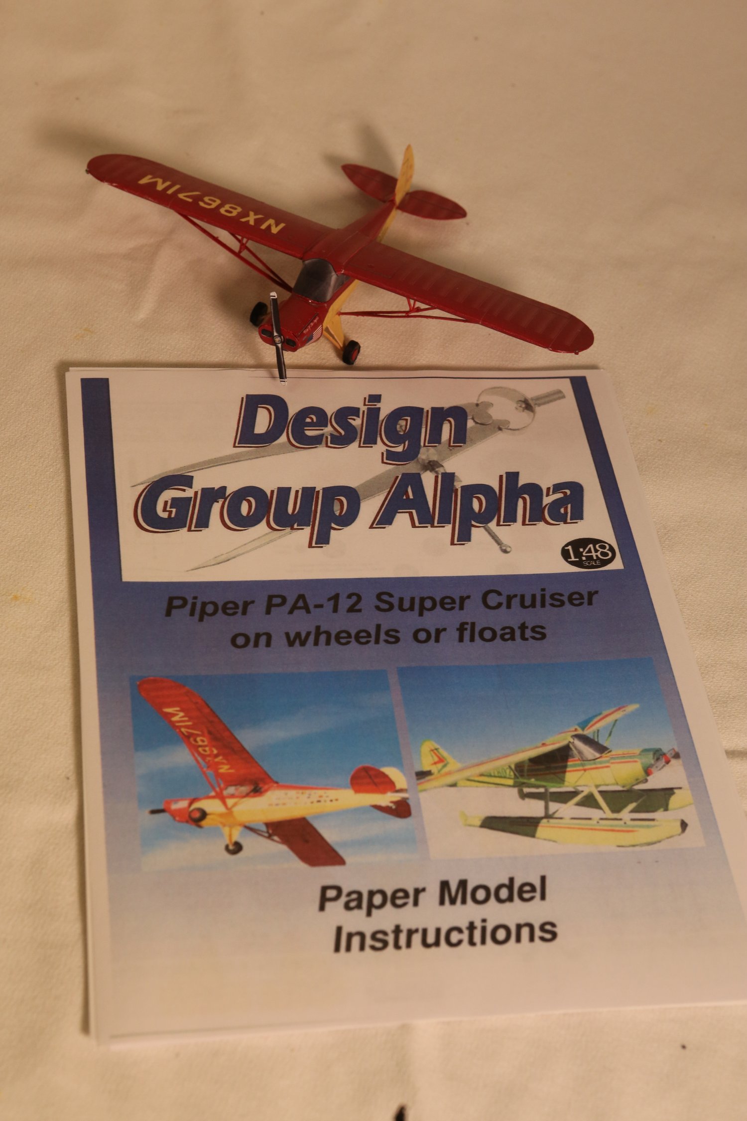 Super Cruiser City of Angels Paper Airplane Kit — Piper Aviation Museum