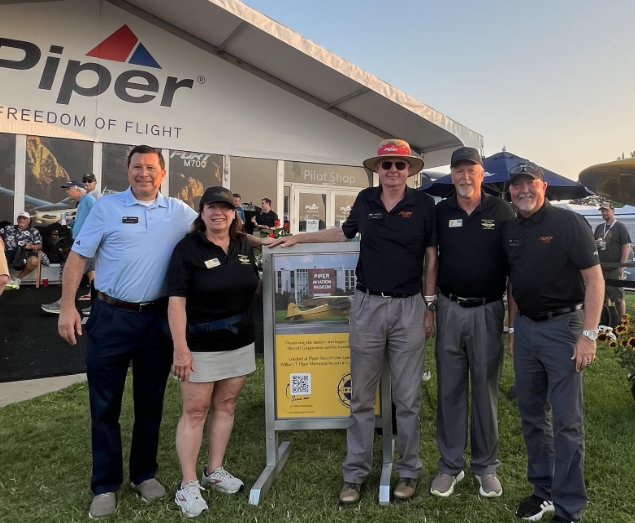 Piper Aircraft, Inc. Partners With Piper Aviation Museum to Promote the Museum at AirVenture in Oshkosh