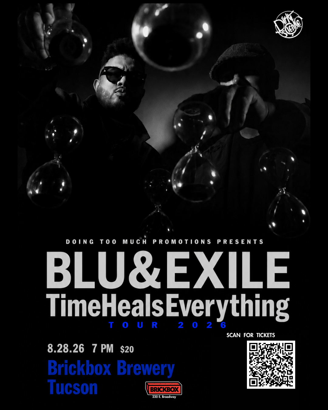 8/28 @ 7pm: BLU & EXILE Time Heals Everything Tour