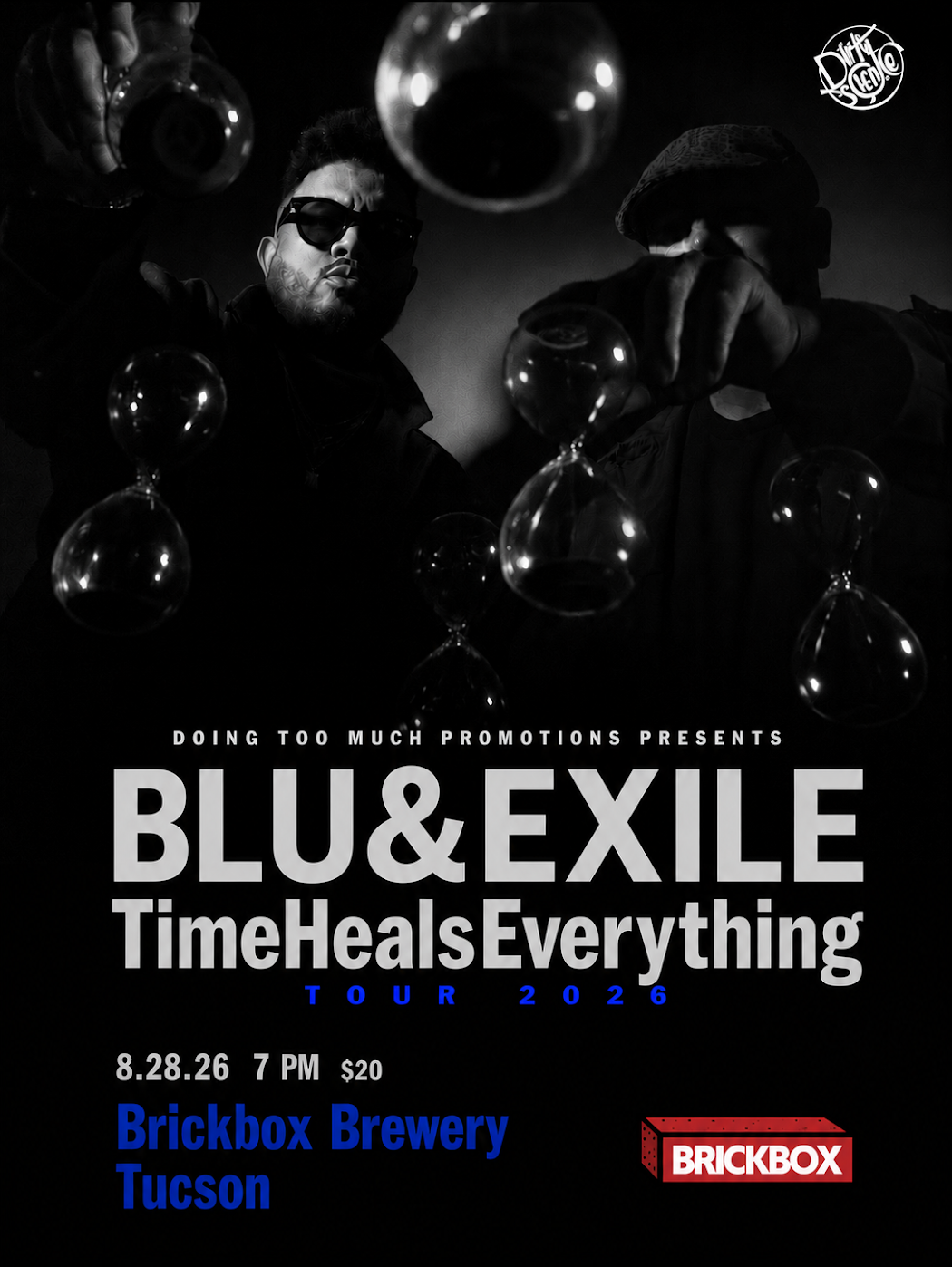 8/28 @ 7pm: BLU & EXILE Time Heals Everything Tour