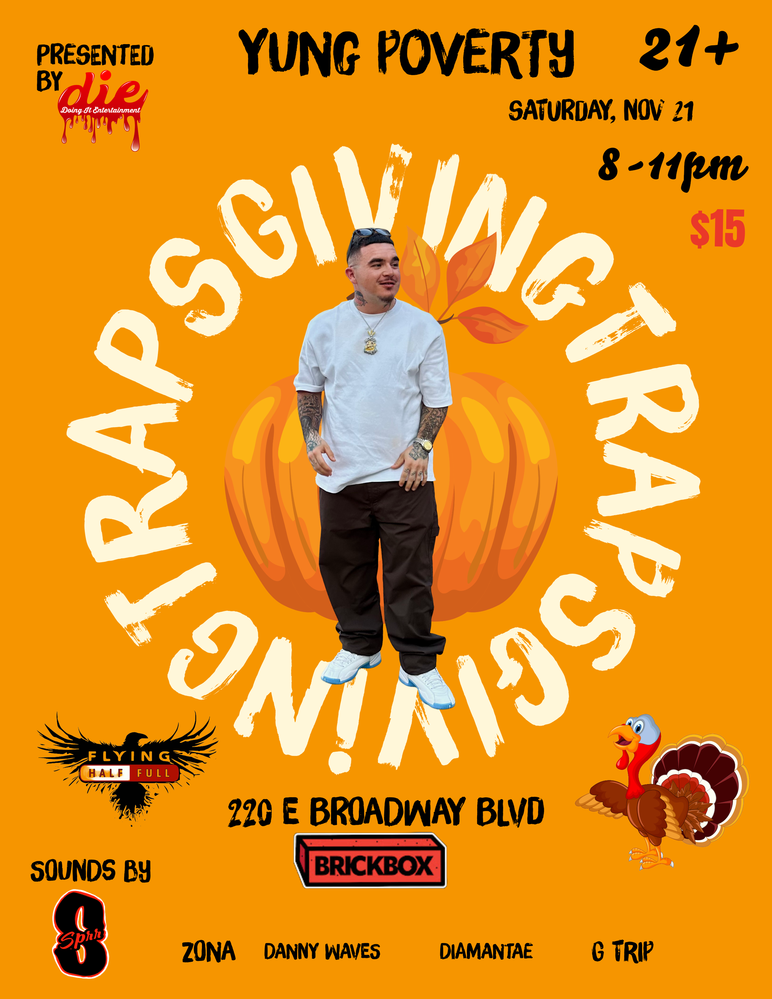 11/21 @ 8pm: Yung Poverty (Hip-Hop & R&B)