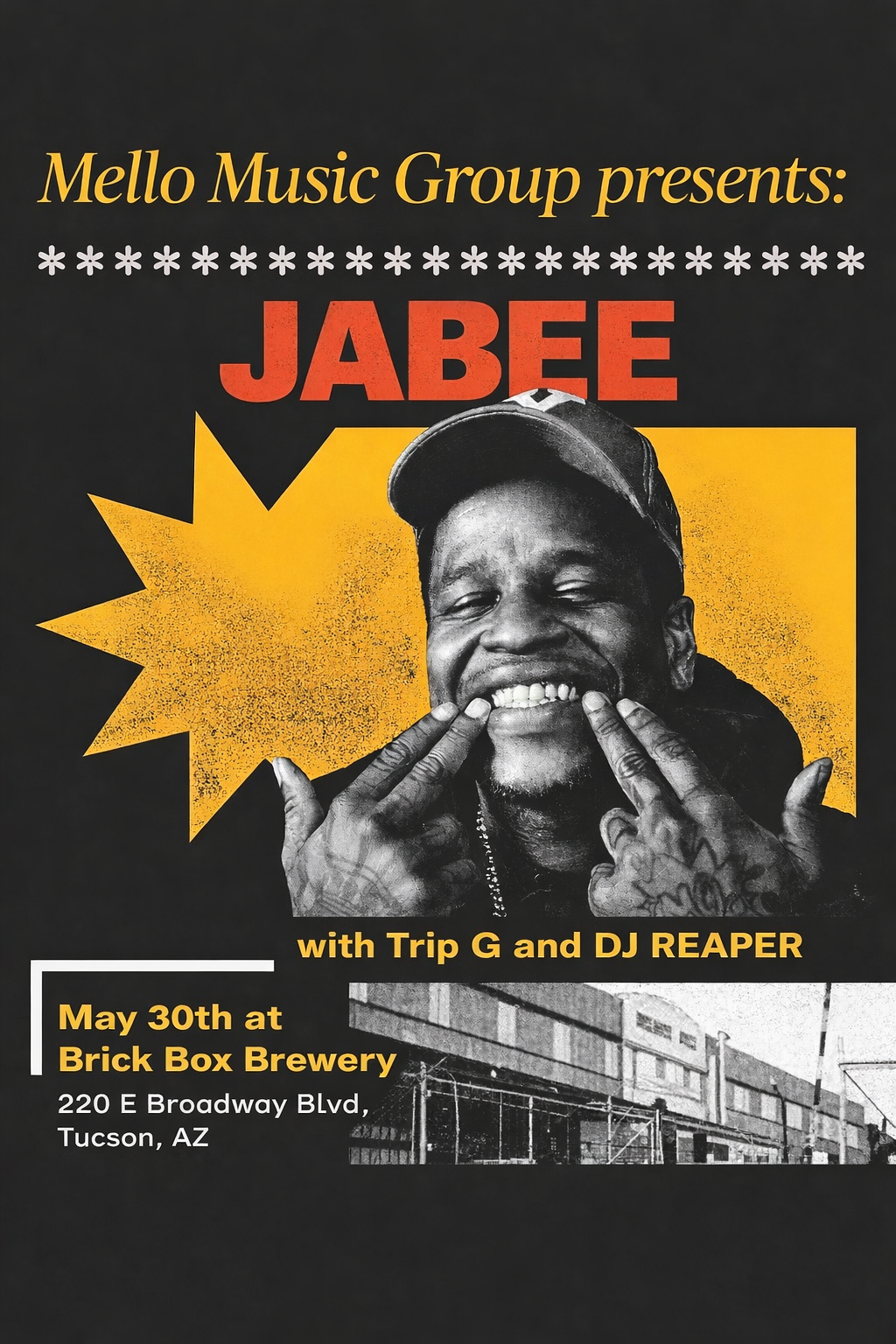 5/30 @ 8pm: Bar with Friends (Hip Hop Monthly): Presents Jabee, Trip G and Dj Reaper