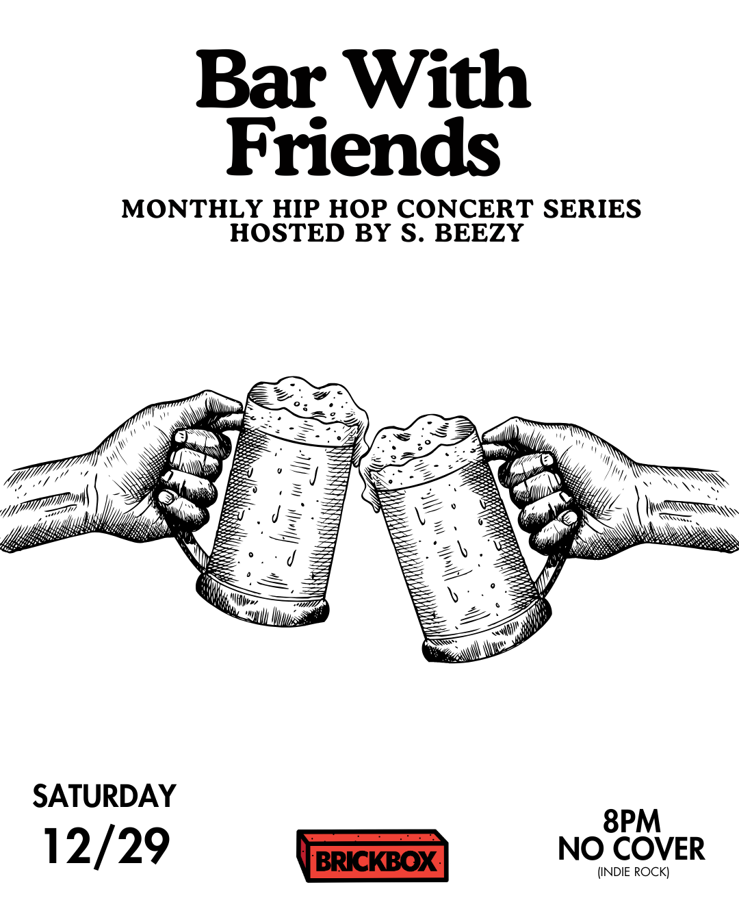 12/27 @ 8pm: Bar with Friends