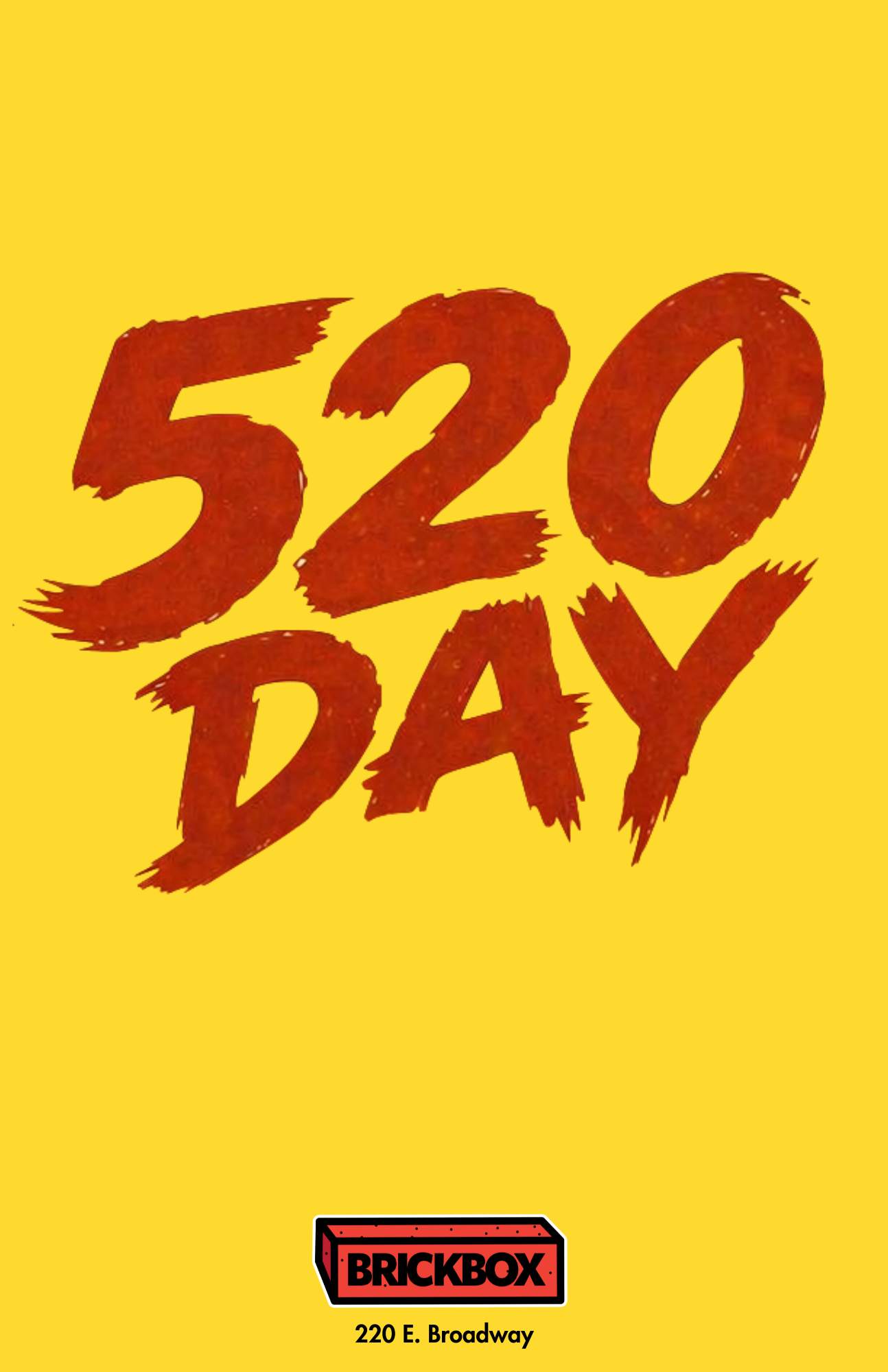 5/20 @8PM: 520 day