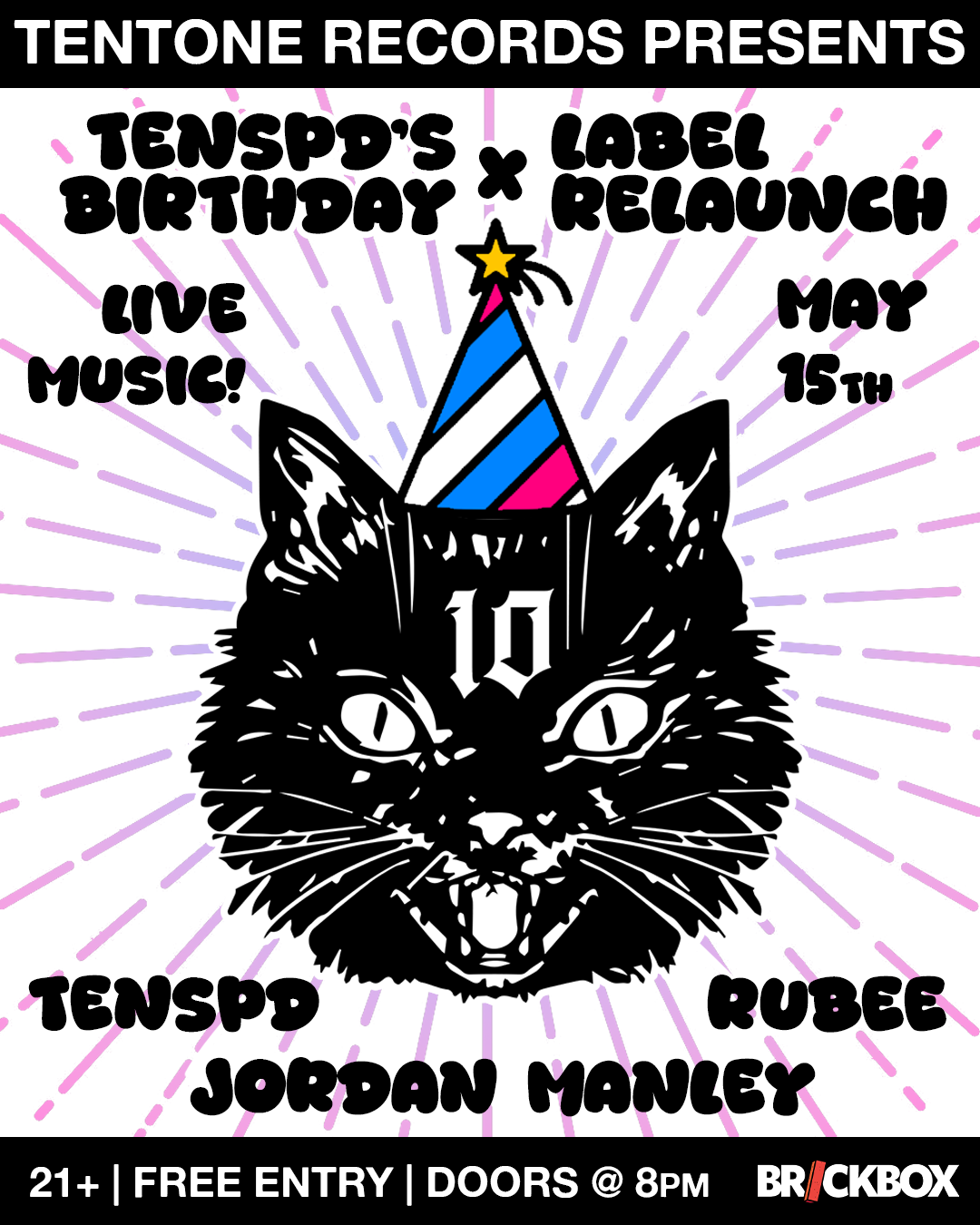 5/15 @ 8pm: Tenspd