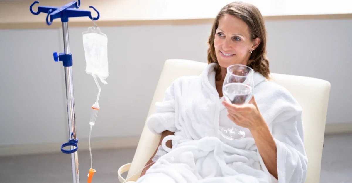 IV hydration therapy for fast hangover recovery