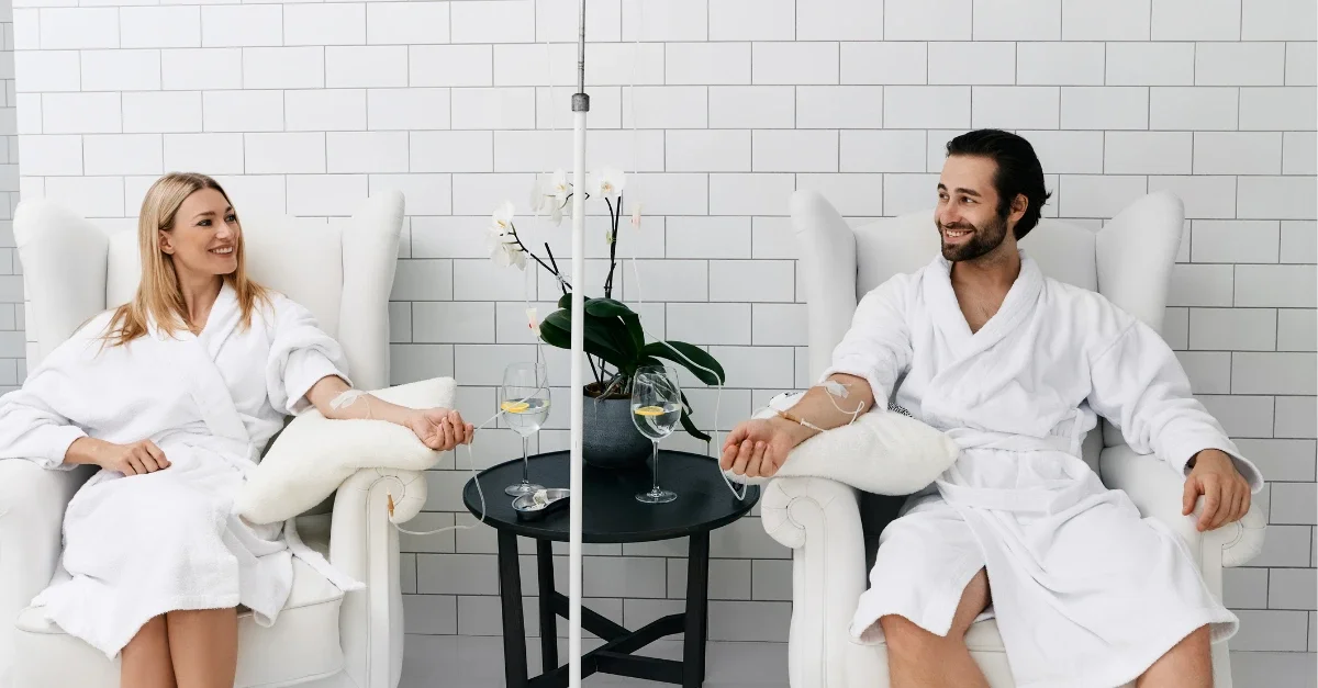 IV vitamin therapy for faster nutrient absorption