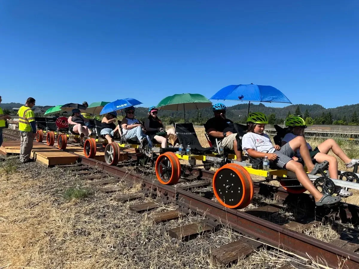 Memorial Day Weekend Adventure on the Russian River Railbikes