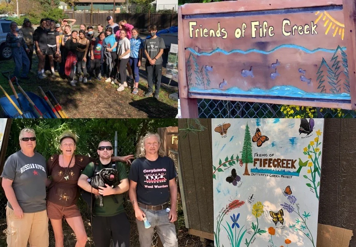 Friends of Fife Creek Volunteer Day (every Thursday, ongoing)