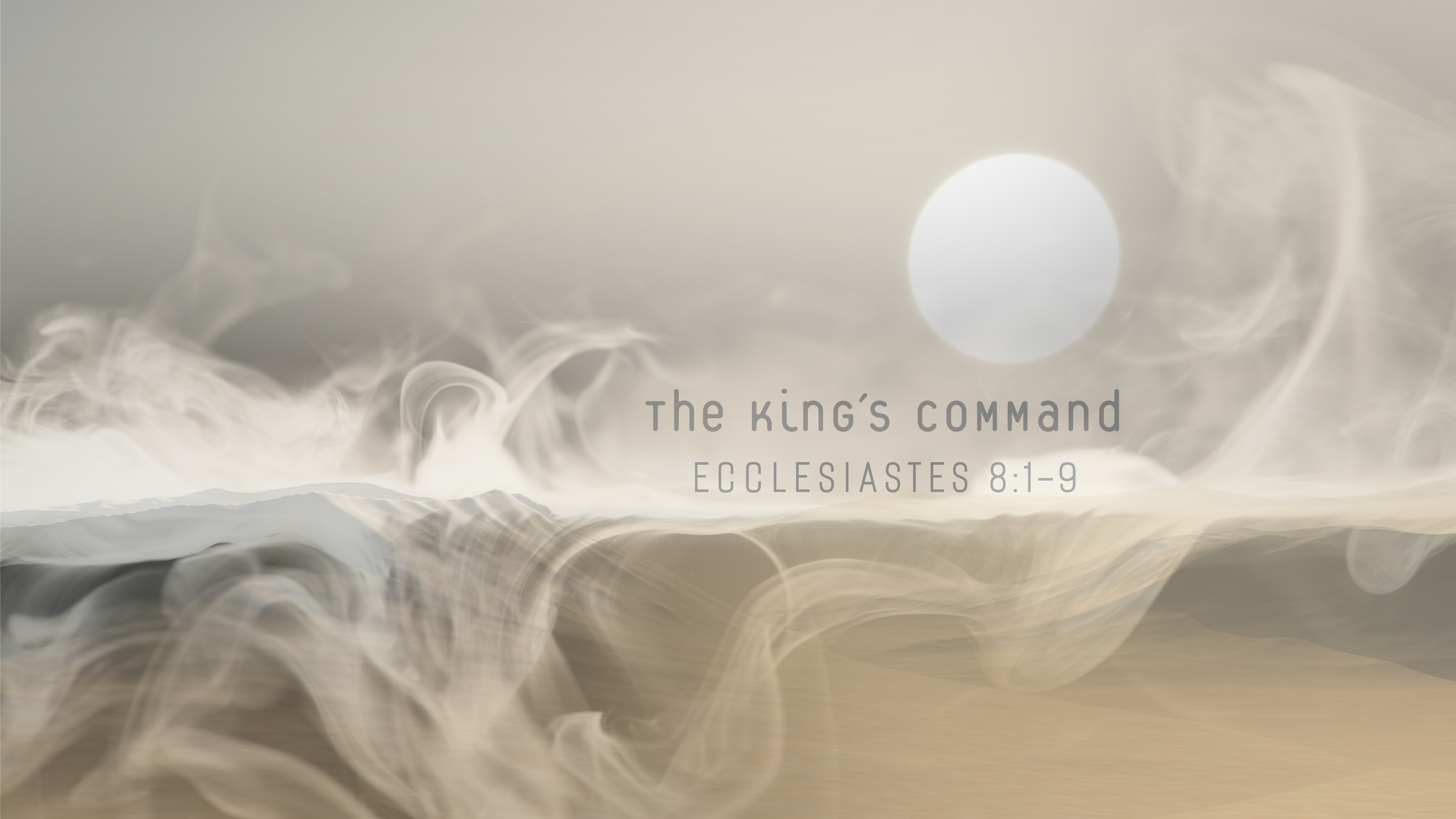 “The King's Command”