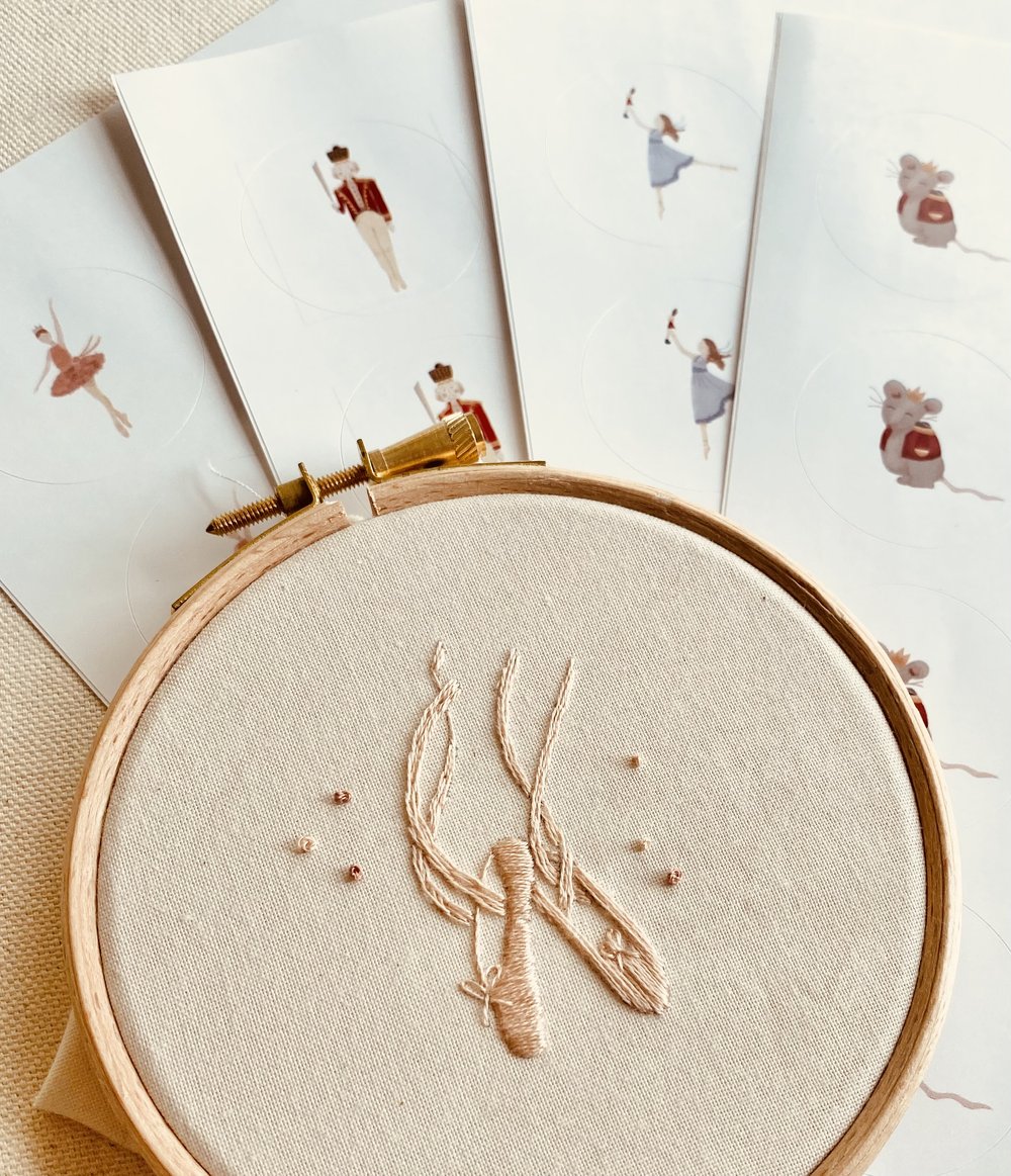Stitch Garden Sampler, Easy Embroidery Kit for Beginners — Julias Broderie