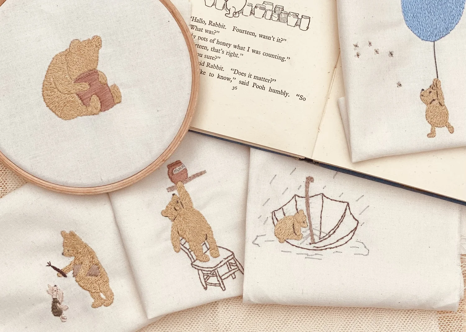 Winnie The Pooh — Julias Broderie