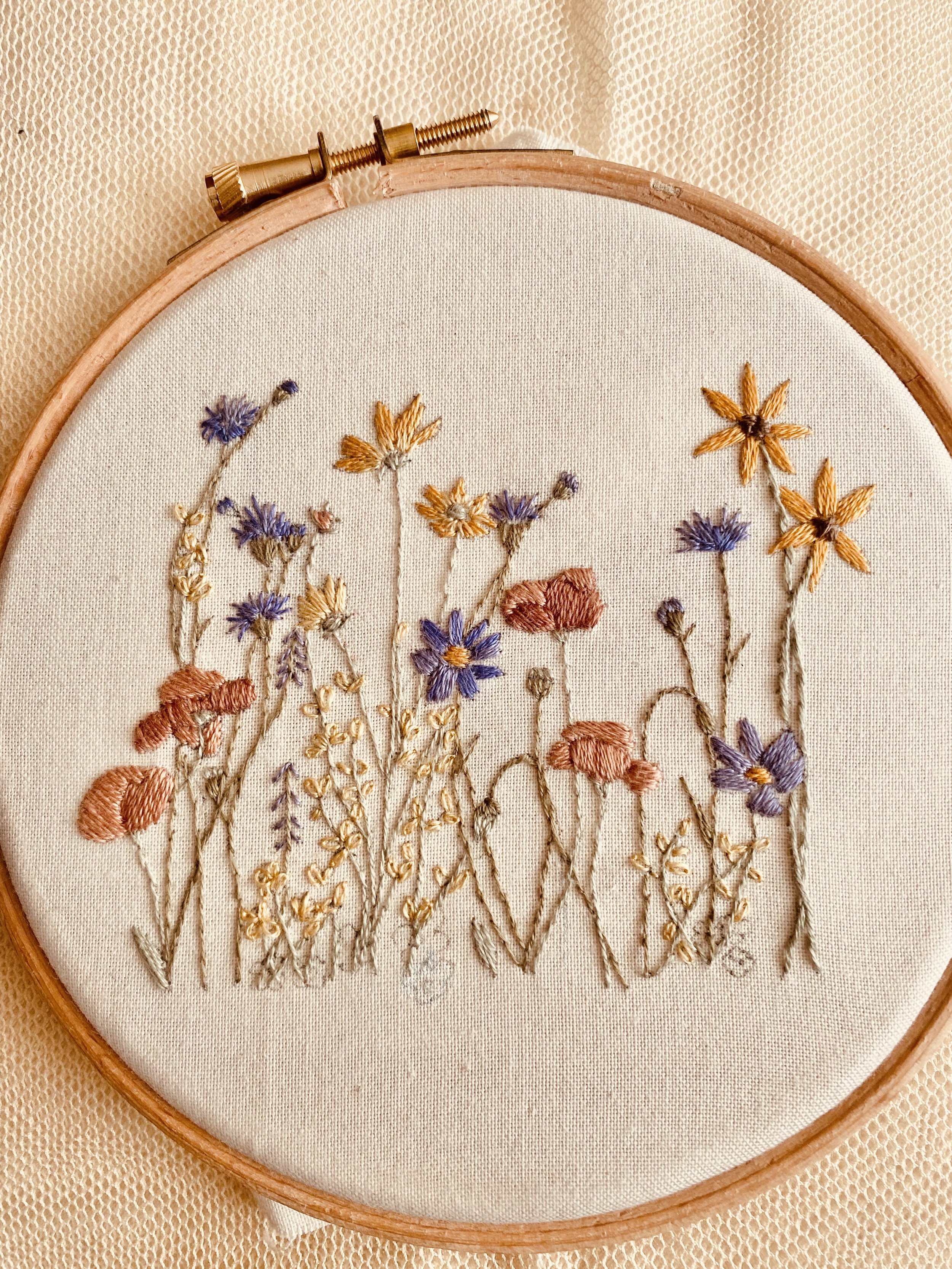 Blowing in the Breeze embroidery kit — Julias Broderie