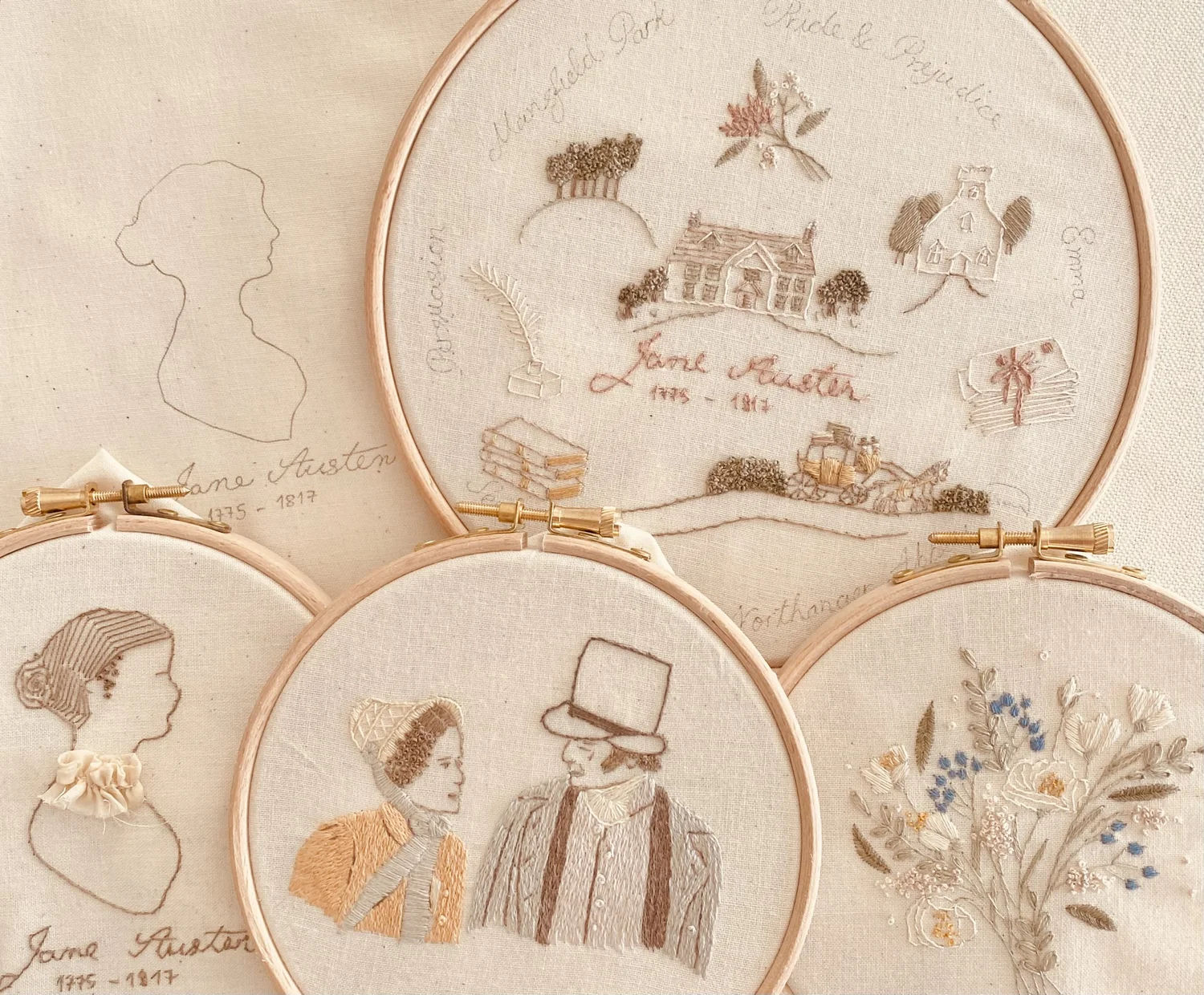 Jane Austen Box — Julias Broderie