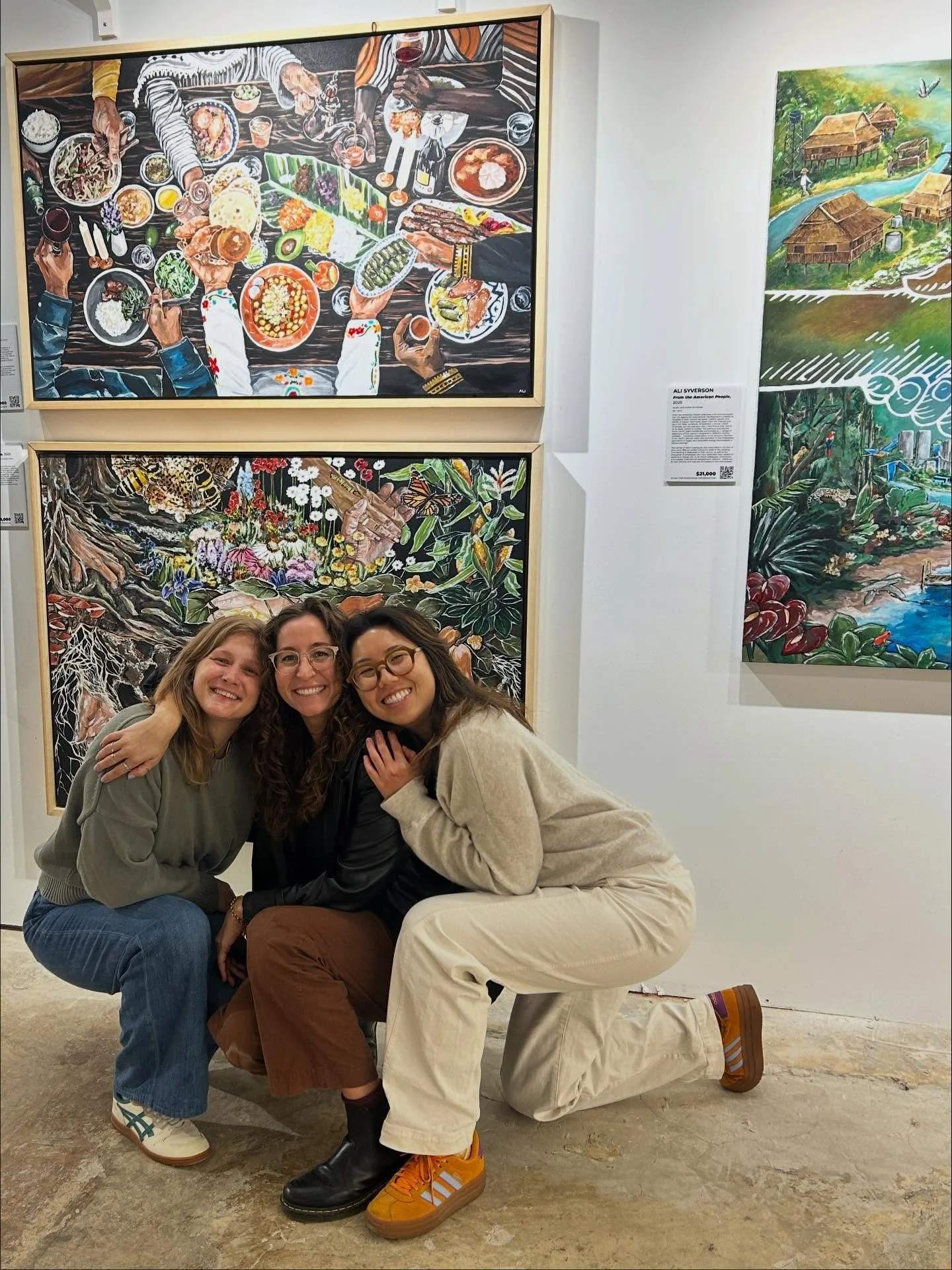 Thank you everyone for coming out to Umbrella this weekend. I feel so fortunate to be showing amongst incredibly talented DC artists even after moving away from the city - thank you to @ourdaughtersfutures for making that happen. Umbrella has always 