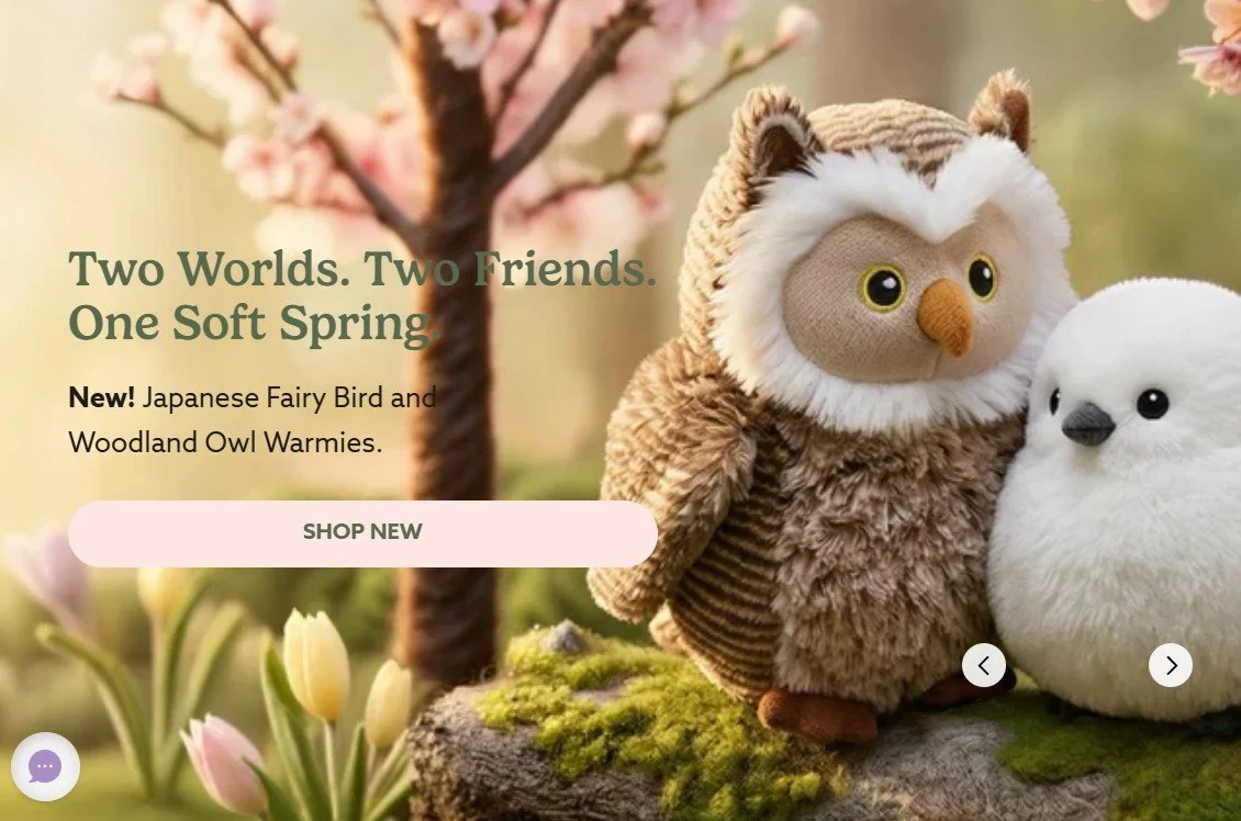 Warmies:
Cute stuffed animals who can be warmed for comfort and pain control