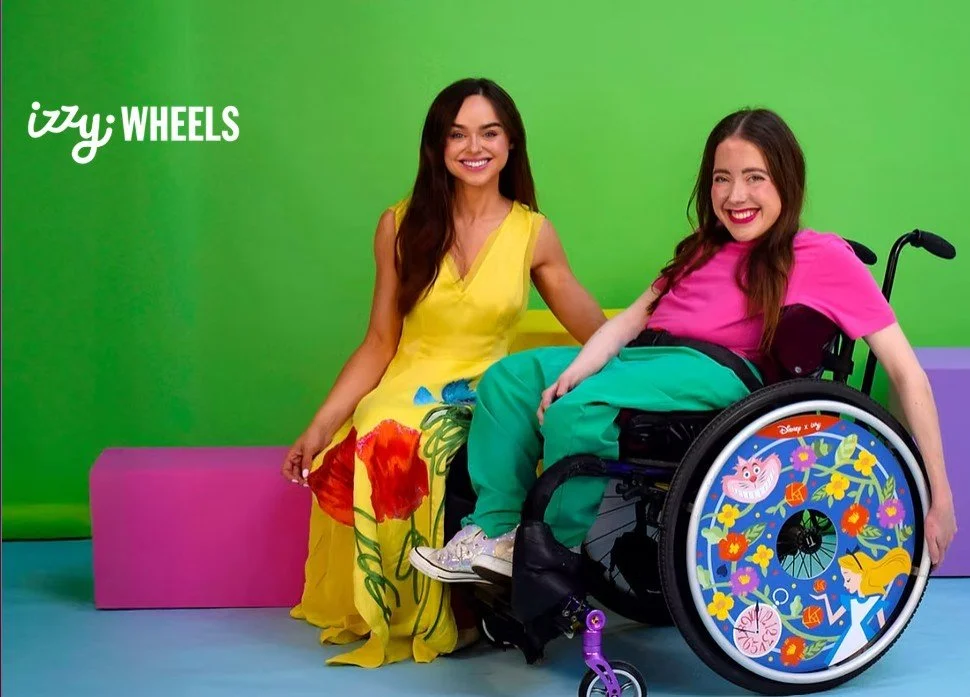 Izzy Wheels:
Izzy Wheels Turn Wheelchairs into works of art! We believe your wheelchair should reflect your personality
