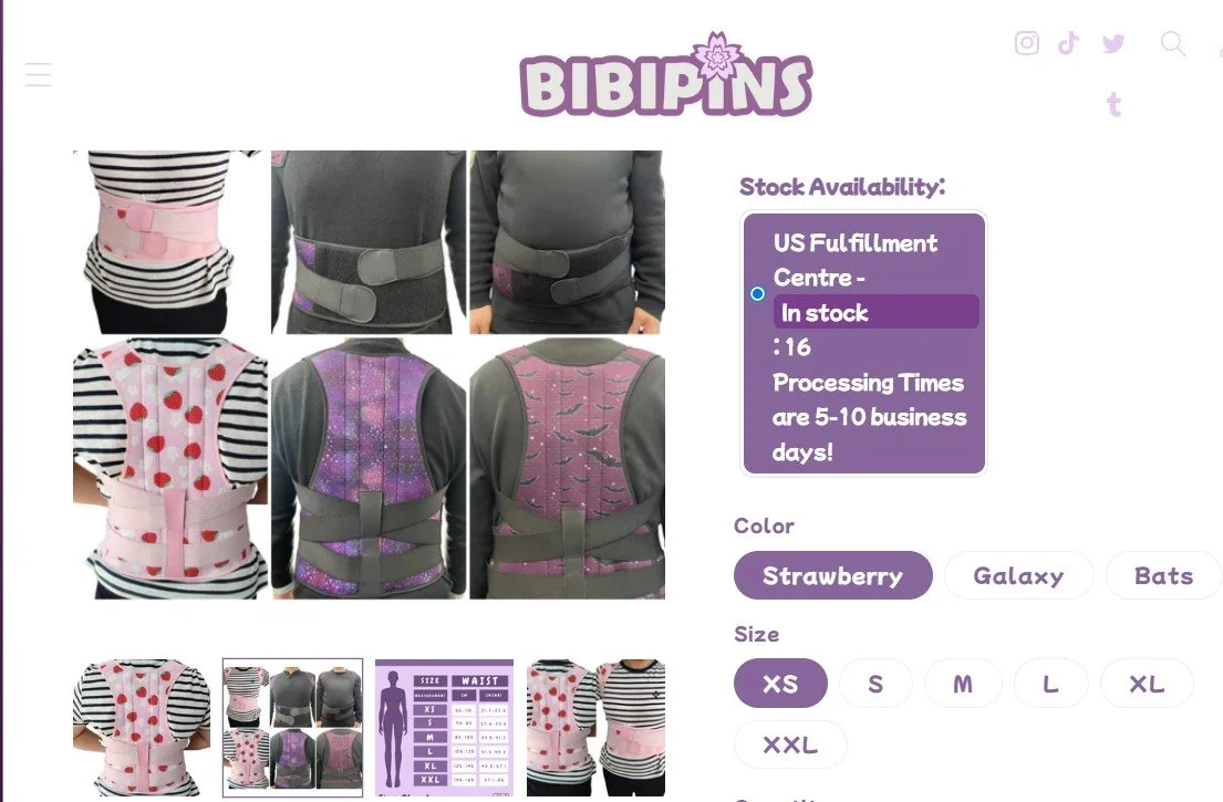 Bibipins:
fun, creative and high quality accessibility tools, bags, clothes and pins!