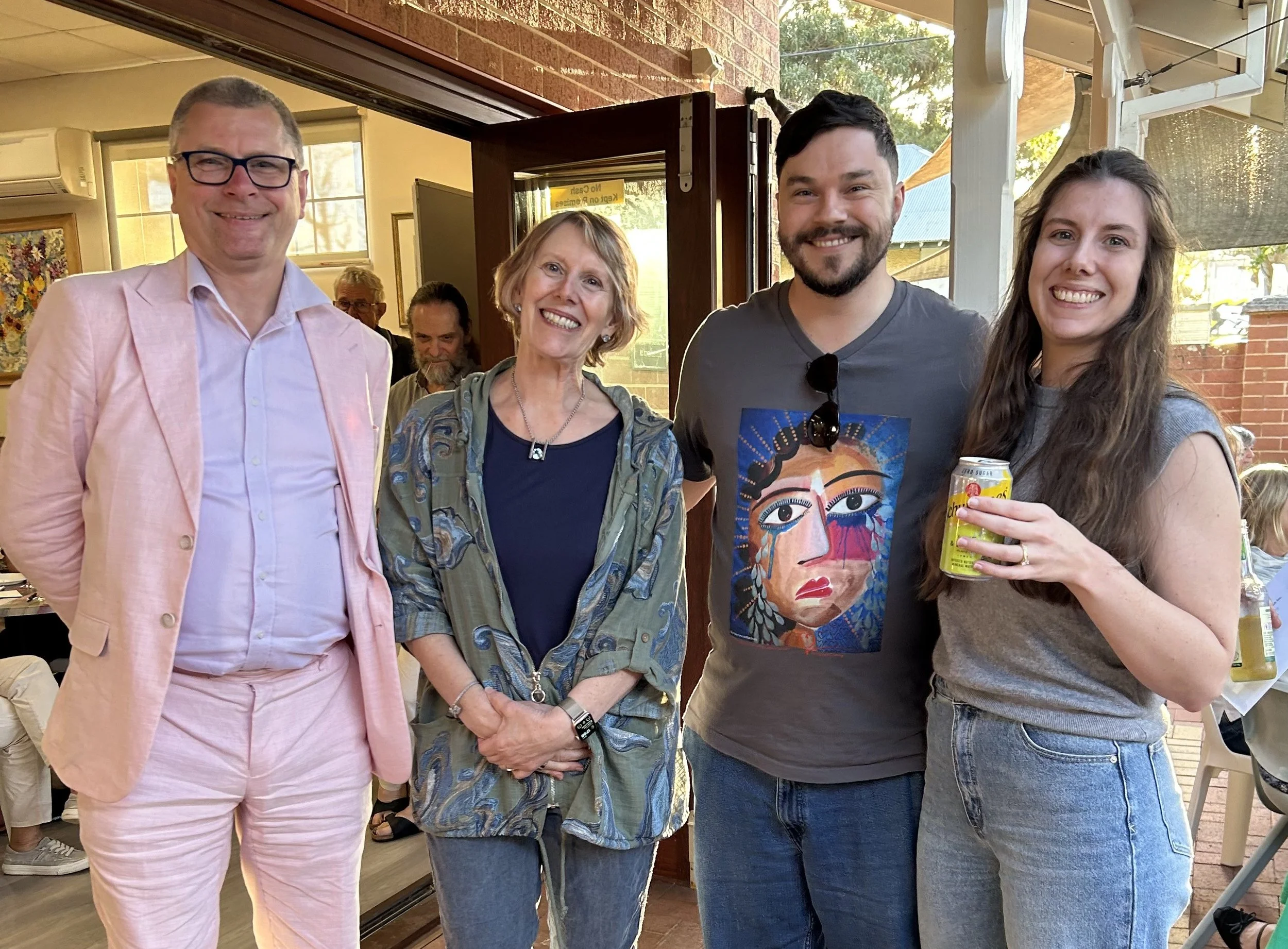 Warwick, Nick, Jack &amp; Francesca