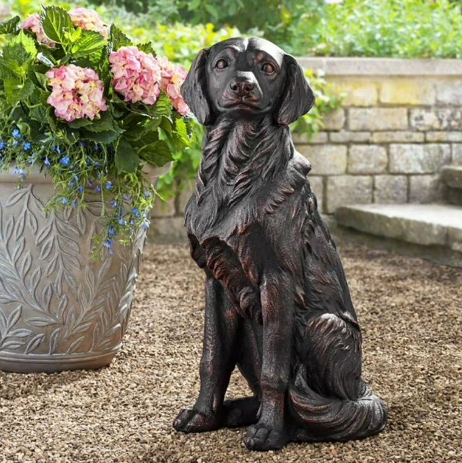 Golden Retriever Statue