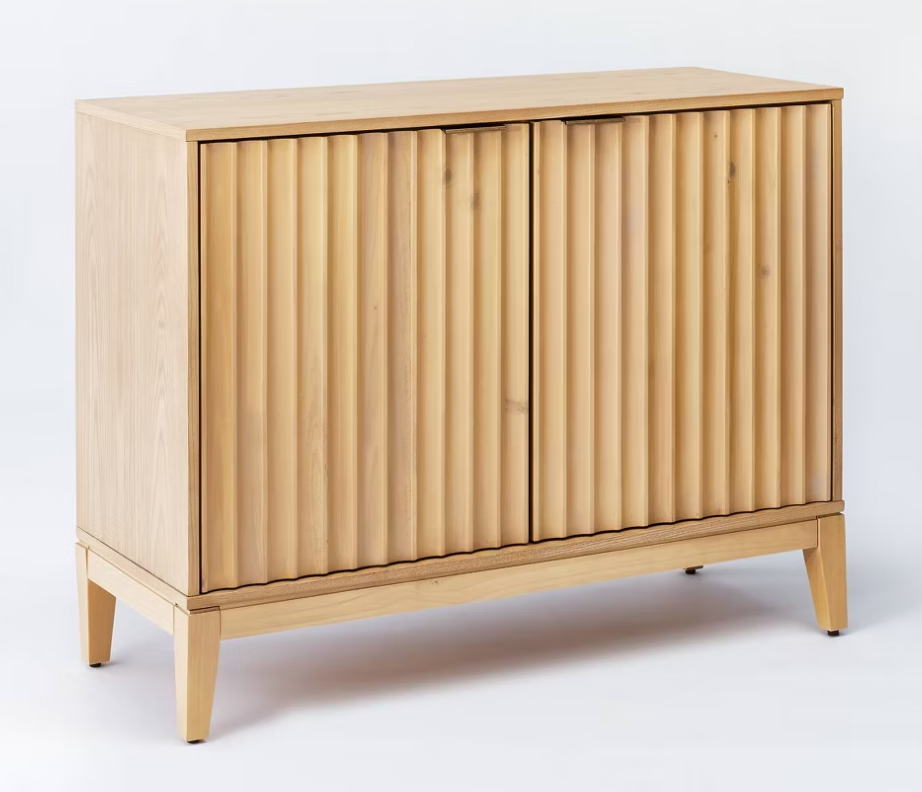 Scalloped Cabinet