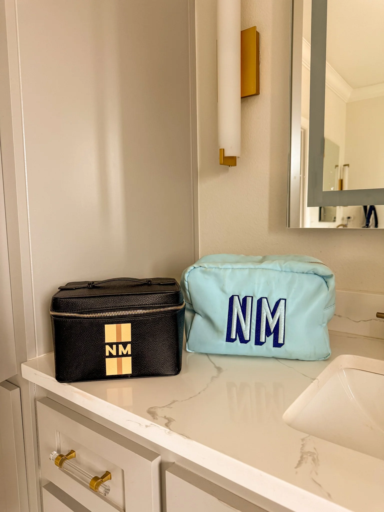 Monogrammed Makeup & Toiletry Bags