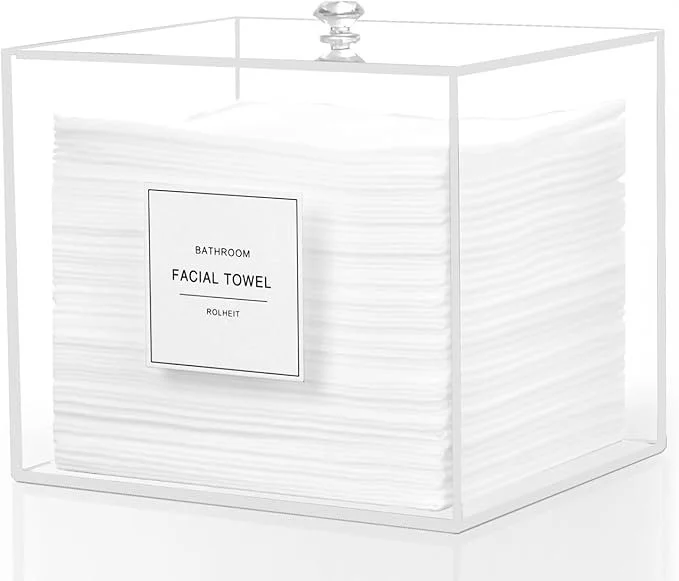 Bathroom Organization - face towels