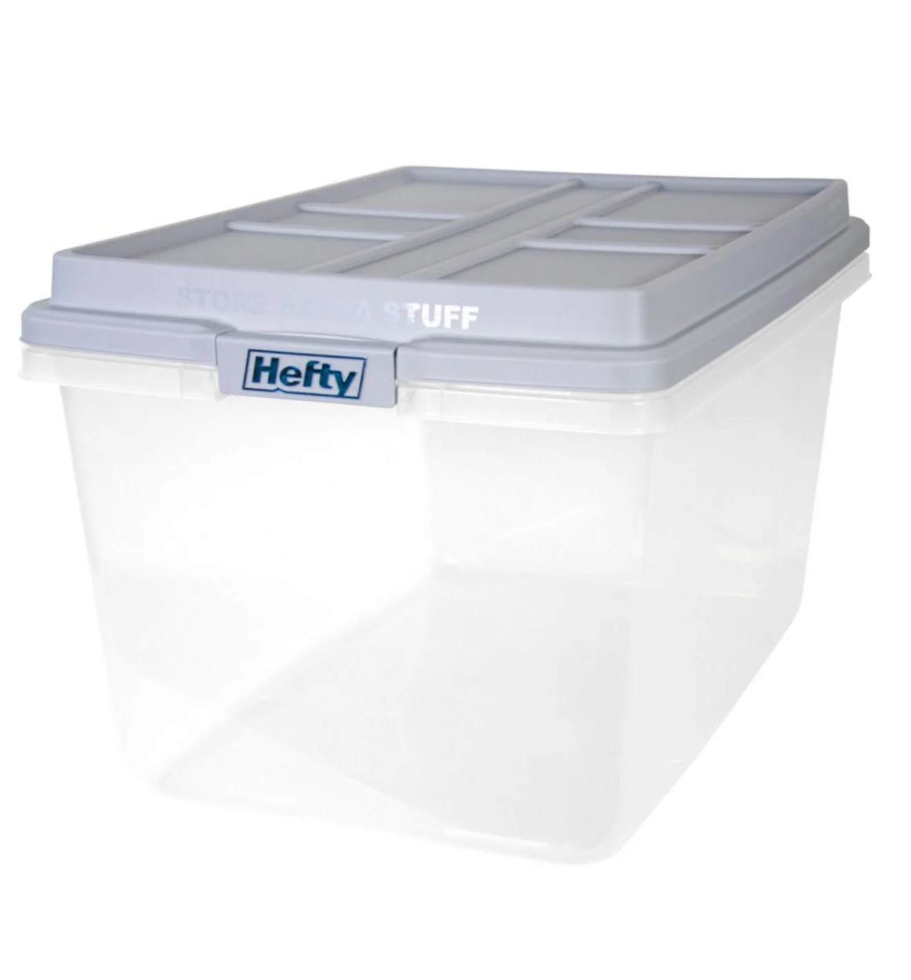 Favorite Storage Bins with Lid Locking Handles - easy to stack! PRO TIP - order for curb pick-up