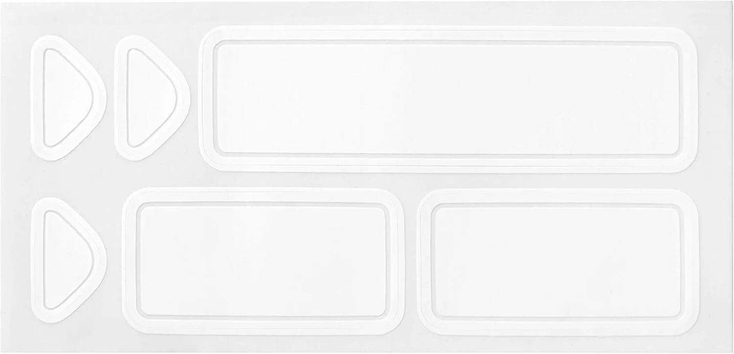 Removable Container Labels - mark expiration dates, product, etc!